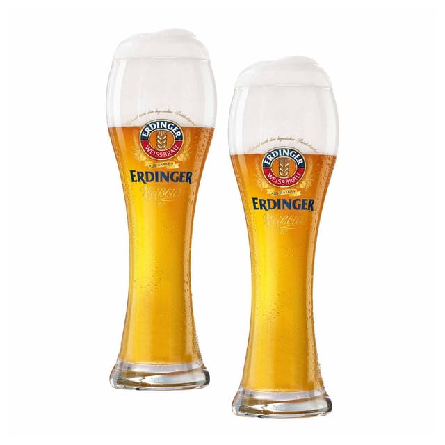 Ritzenhoff & Breker Weizenbiergläser Erdinger 500 ml 2er Set