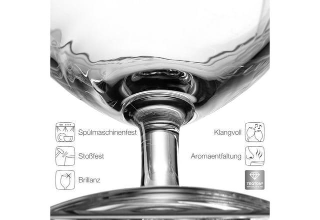 Leonardo Wassergläser Daily 270 ml 6er Set