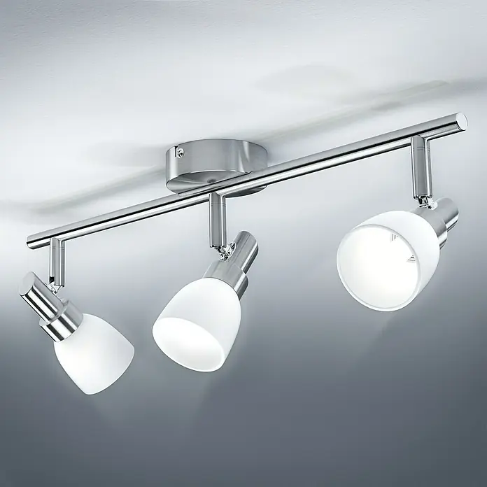 Osram LED-Deckenstrahler 827 (6 W, L x B x H: 46,5 x 8 x 16 cm, Weiß/Silber, Warmweiß)