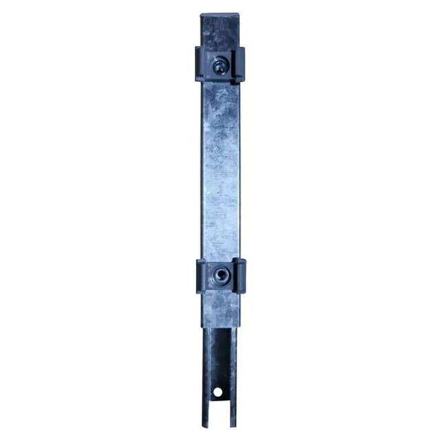 FA-Bausysteme Zaunpfosten Verlängerung (Höhe: 20 cm, Zink, Stahl, Passend für: Doppelstabmattenzaunpfosten)