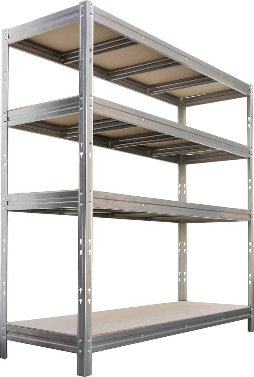 Ar Shelving Schwerlastregal Bullrack Rivet verzinkt 200 x 210 cm 4 Böden 2400 kg Bild 3