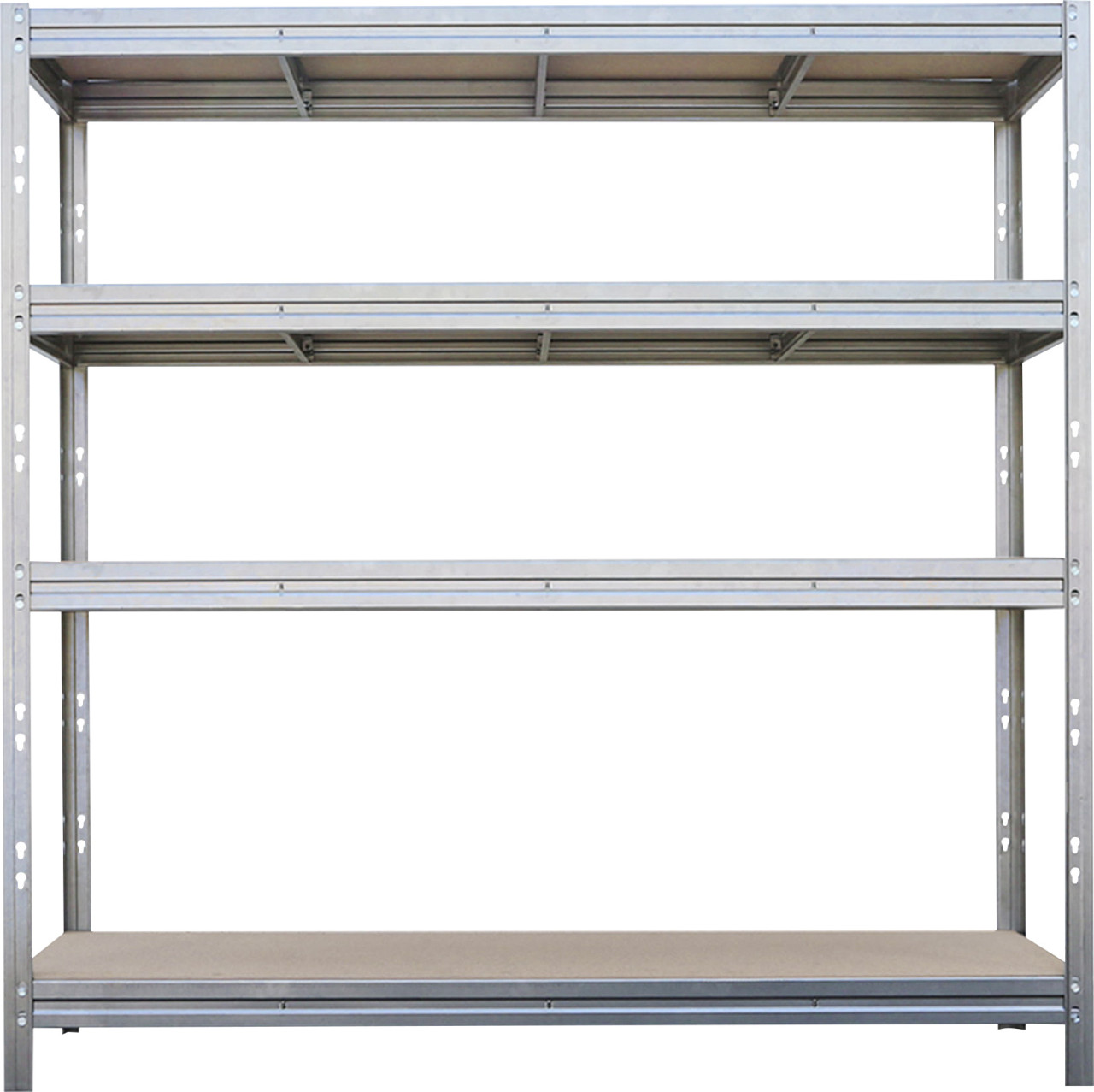 Ar Shelving Schwerlastregal Bullrack Rivet verzinkt 200 x 210 cm 4 Böden 2400 kg Bild 4