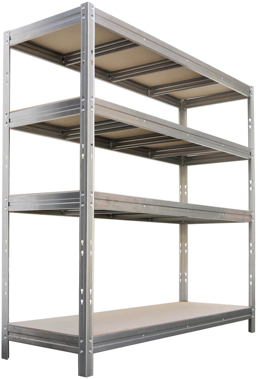 Ar Shelving Schwerlastregal Bullrack Rivet verzinkt 200 x 180 cm 4 Böden 2400 kg Bild 4