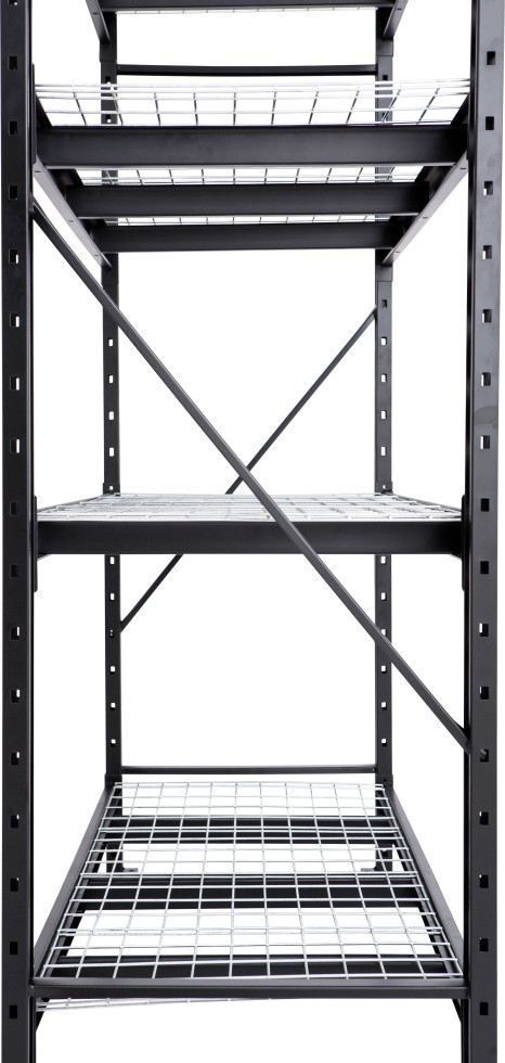 Ar Shelving Schwerlastregal Welded Rack Stahl 183 x 196 cm 4 Böden 2600 kg