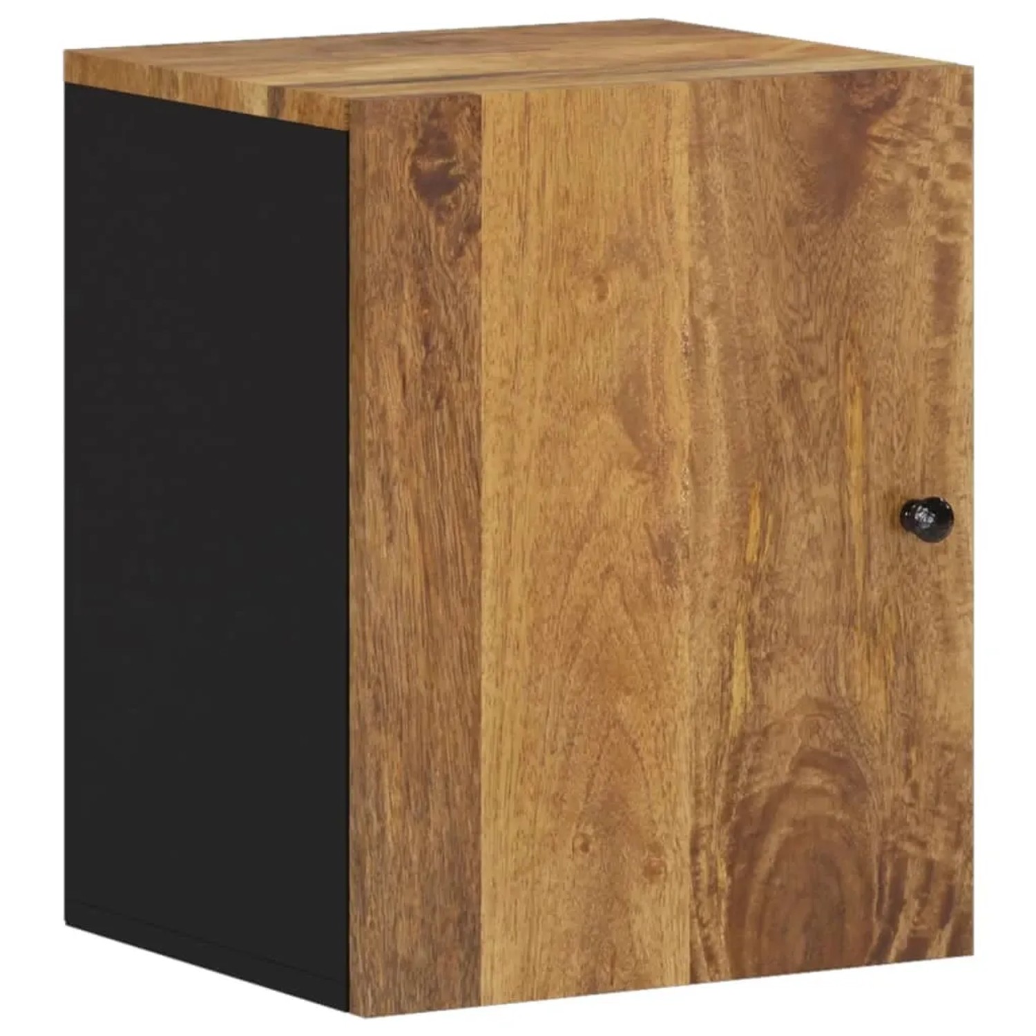 vidaXL Bad-Wandschrank 38x33x48 cm Massivholz Mango Modell 2