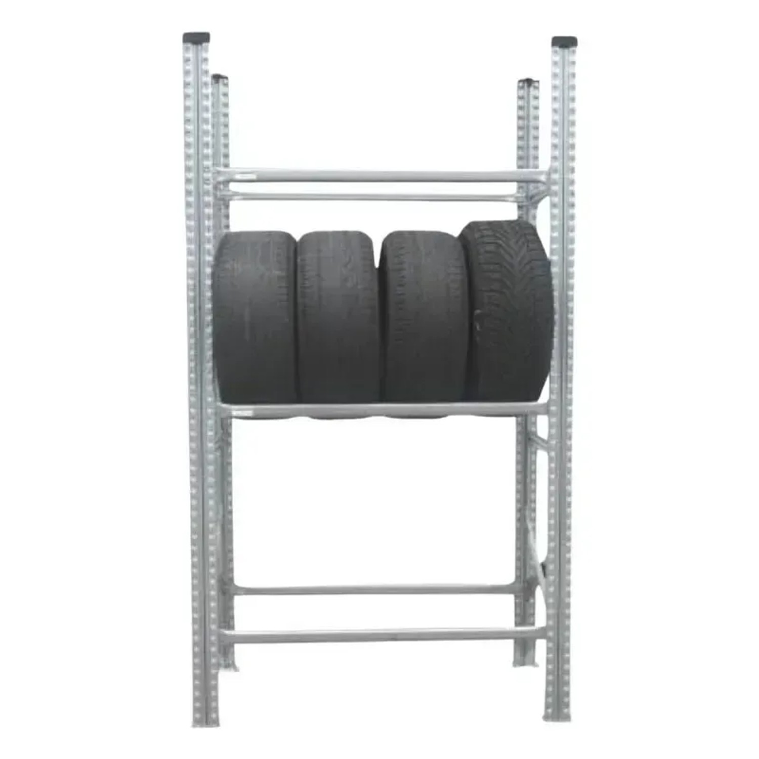 PROREGAL Reifenregal Proximo 200 x 90 x 40 cm bis zu 12 Reifen auf 3 Ebenen Verzinkt