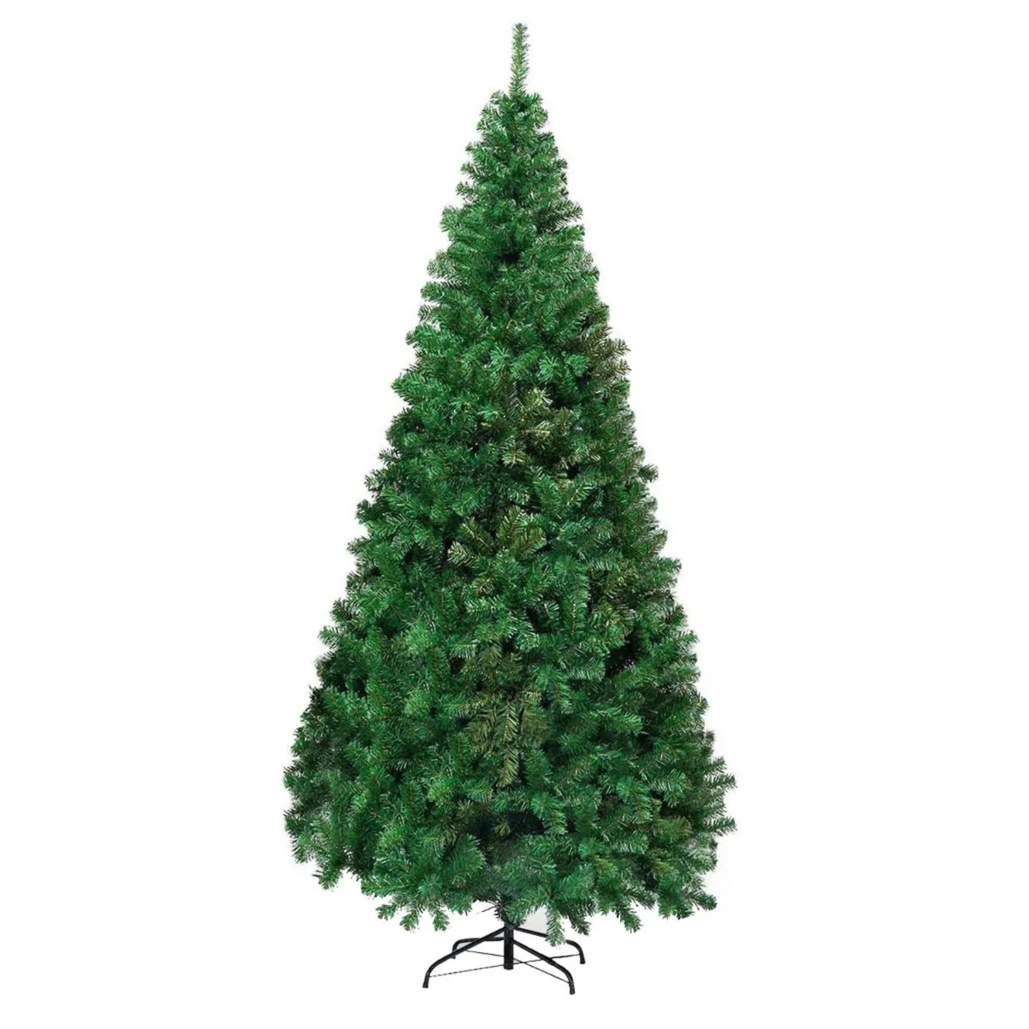Costway Künstlicher Weihnachtsbaum 240cm 1138 PVC Zweige & Klappsystem