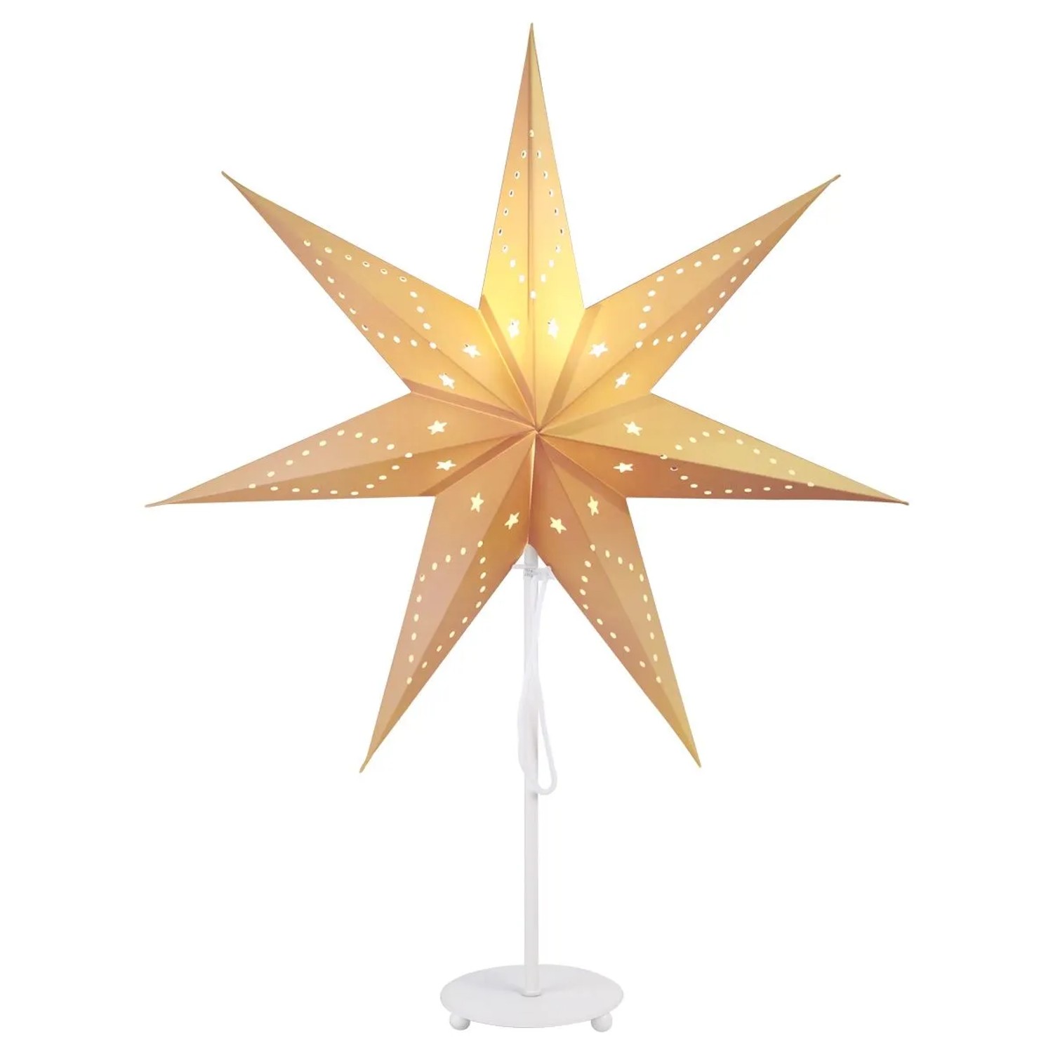 SALCAR LED Weihnachtsstern Beleuchtet Fenster 35cm