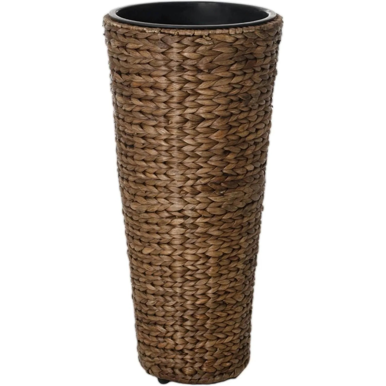 Vivanno Pflanzkübel Classic Round 28 cm x 28 cm x 60 cm Braun