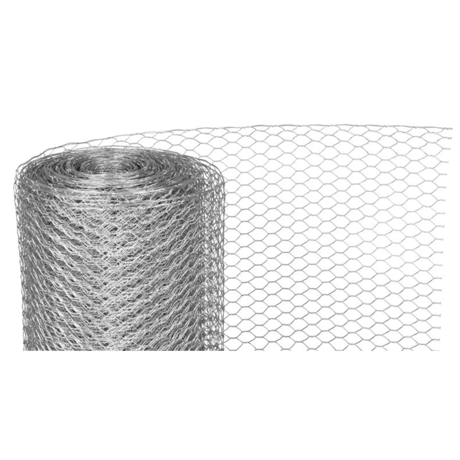 PROREGAL Maschendrahtzaun Sechseckgeflecht KEEPY HxL 1x5m Maschenweite 13mm Drahtstärke 0,7mm Verzinkt Hasendraht Kaninchendraht Hühnerdraht