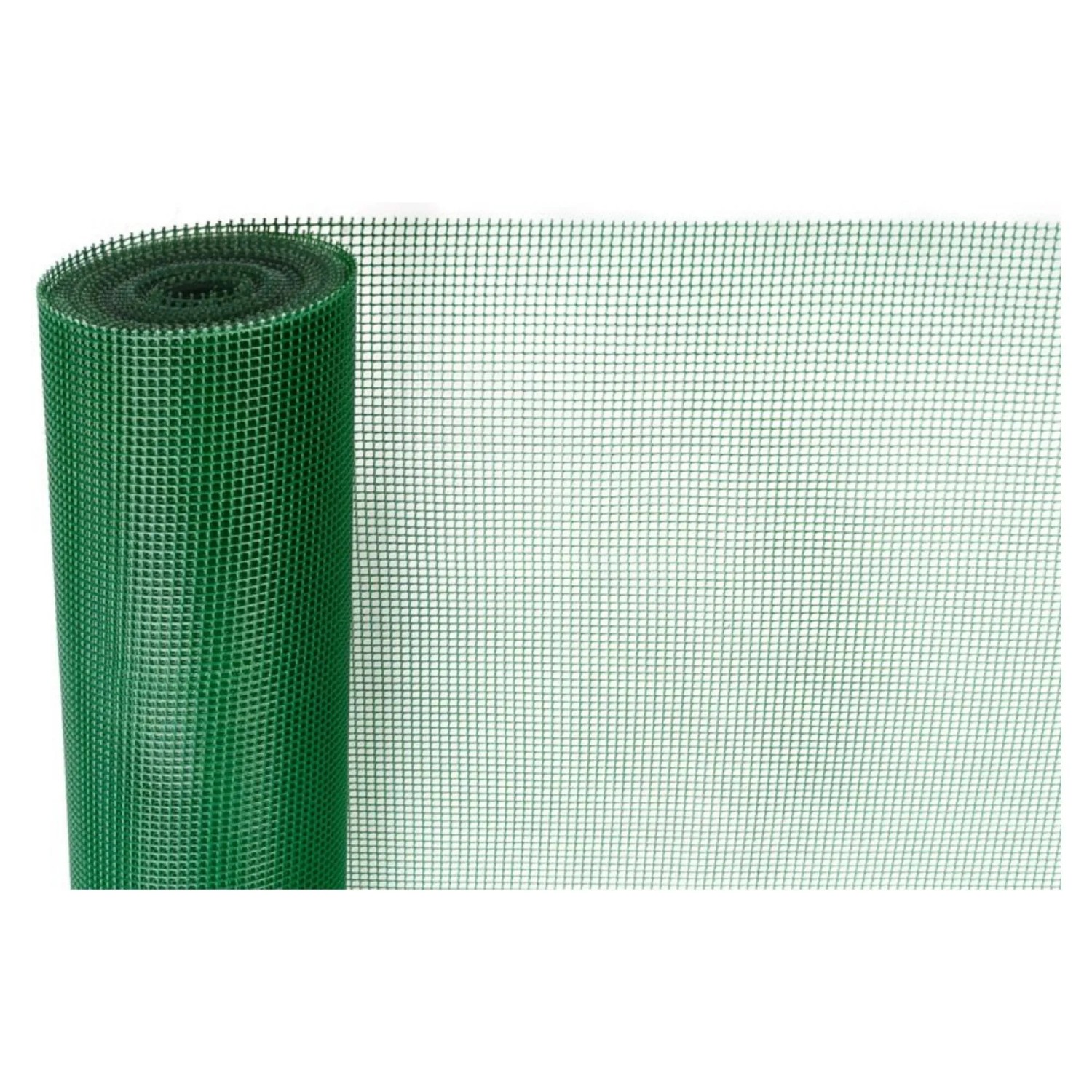 PROREGAL Kunststoffzaun GROWY HxL 1x5m Maschenweite 5x5 mm Vierkantstruktur 300g/m2 Grün Kunststoffnetz Kunststoffgitter Gartennetz Schutznetz
