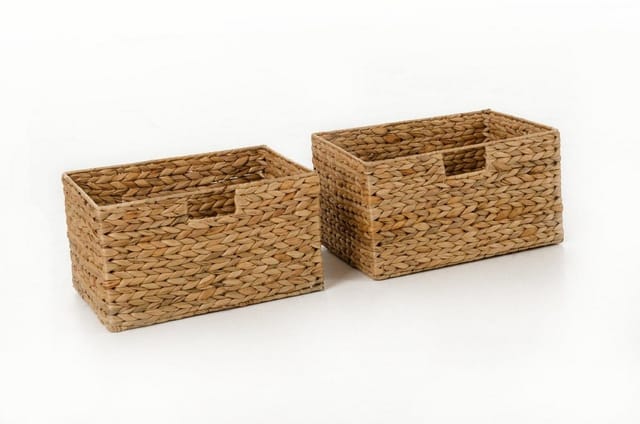 Vivanno Regalkorb Basko 36 cm x 26 cm x 20 cm Natur
