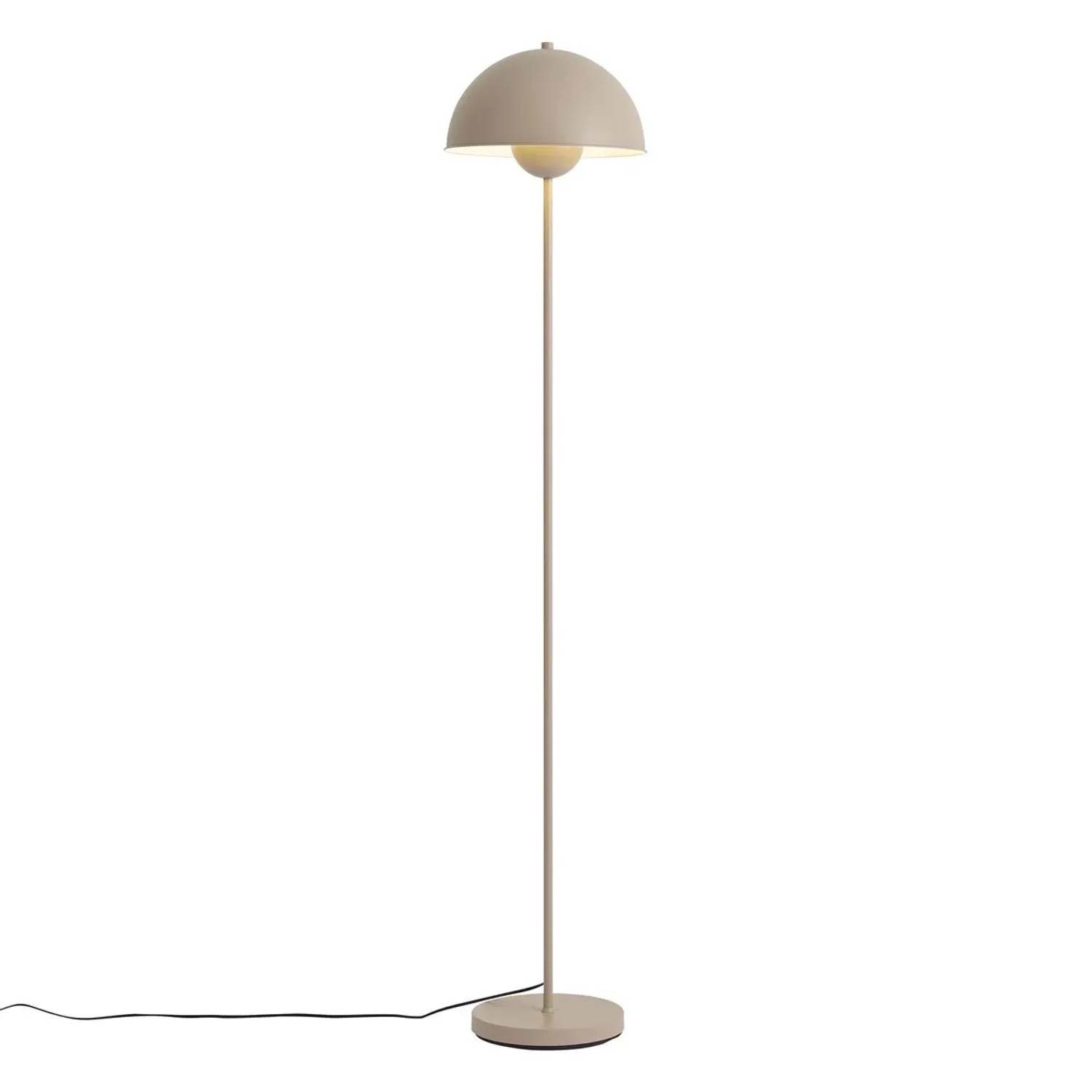 QAZQA Retro Stehleuchte Beige 160 cm Magnax