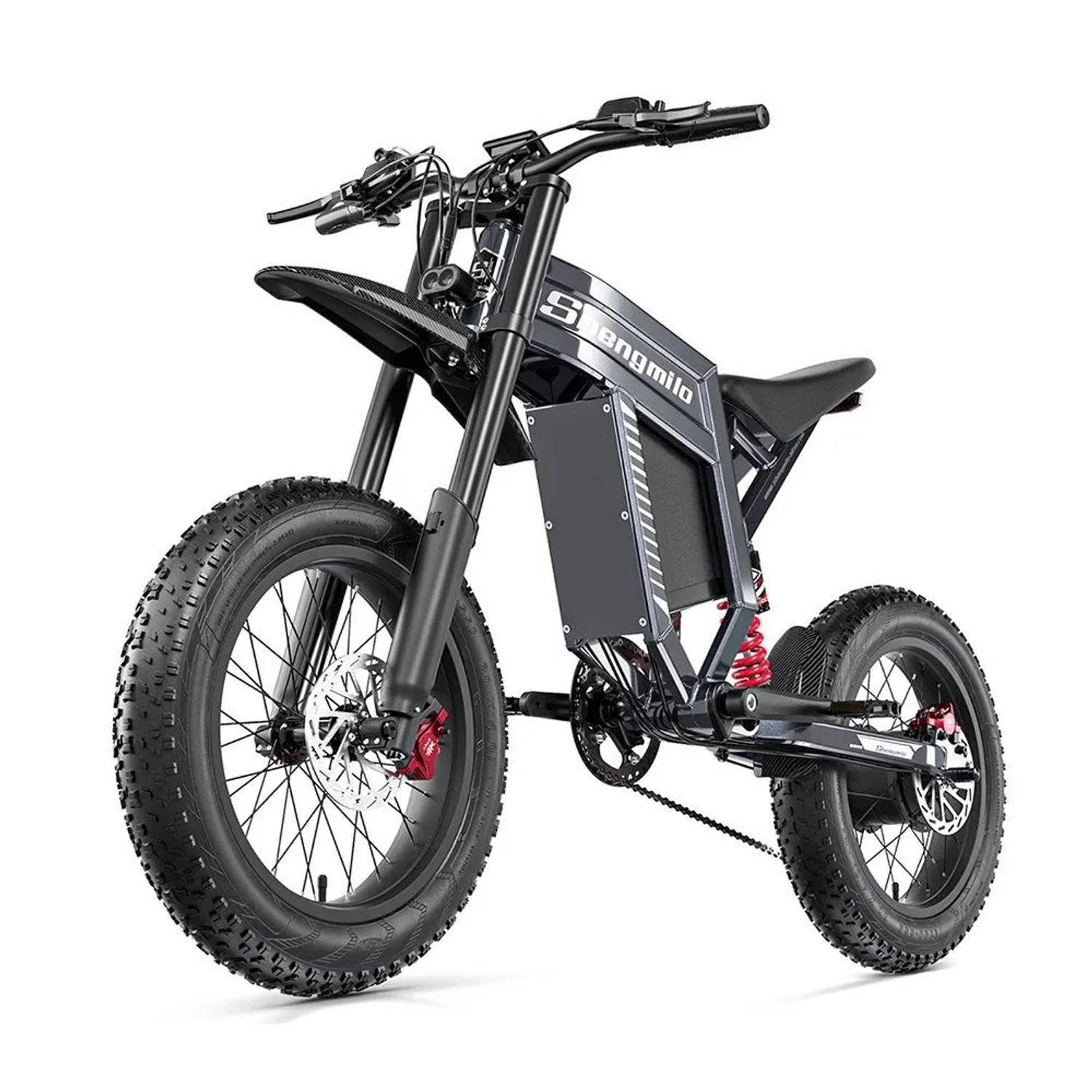 Shengmilo S900 E-Mountainbike 1500W 60V 30Ah Akku 20 Fat Tire