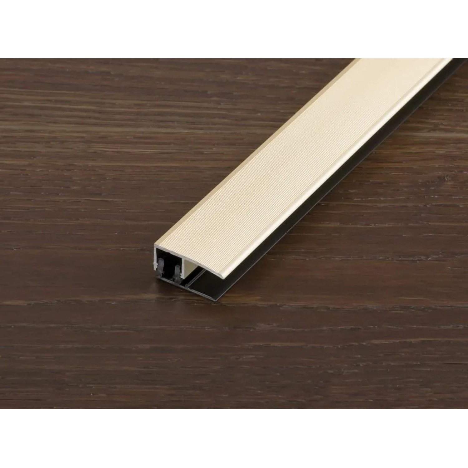 Proline Abschlussprofil PROVARIOclip Universal Aluminium Eloxiert Champagne 90 cm Lang