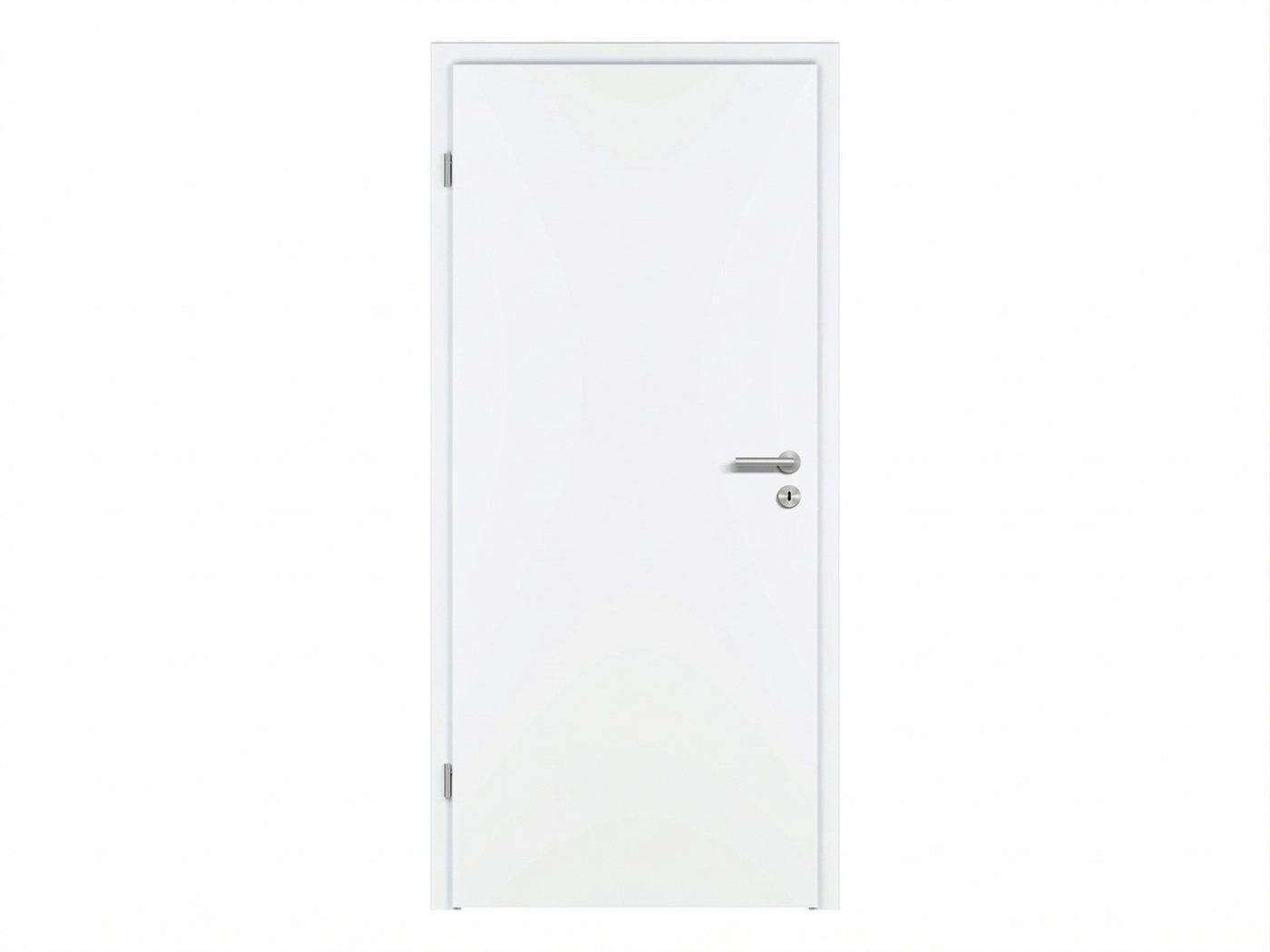 PRÜM Zimmertür CPL Premium Weißlack RAL 9016 Röhrenspankern 1985 x 860 mm 39 mm Stark Klimaklasse 1 DIN Links