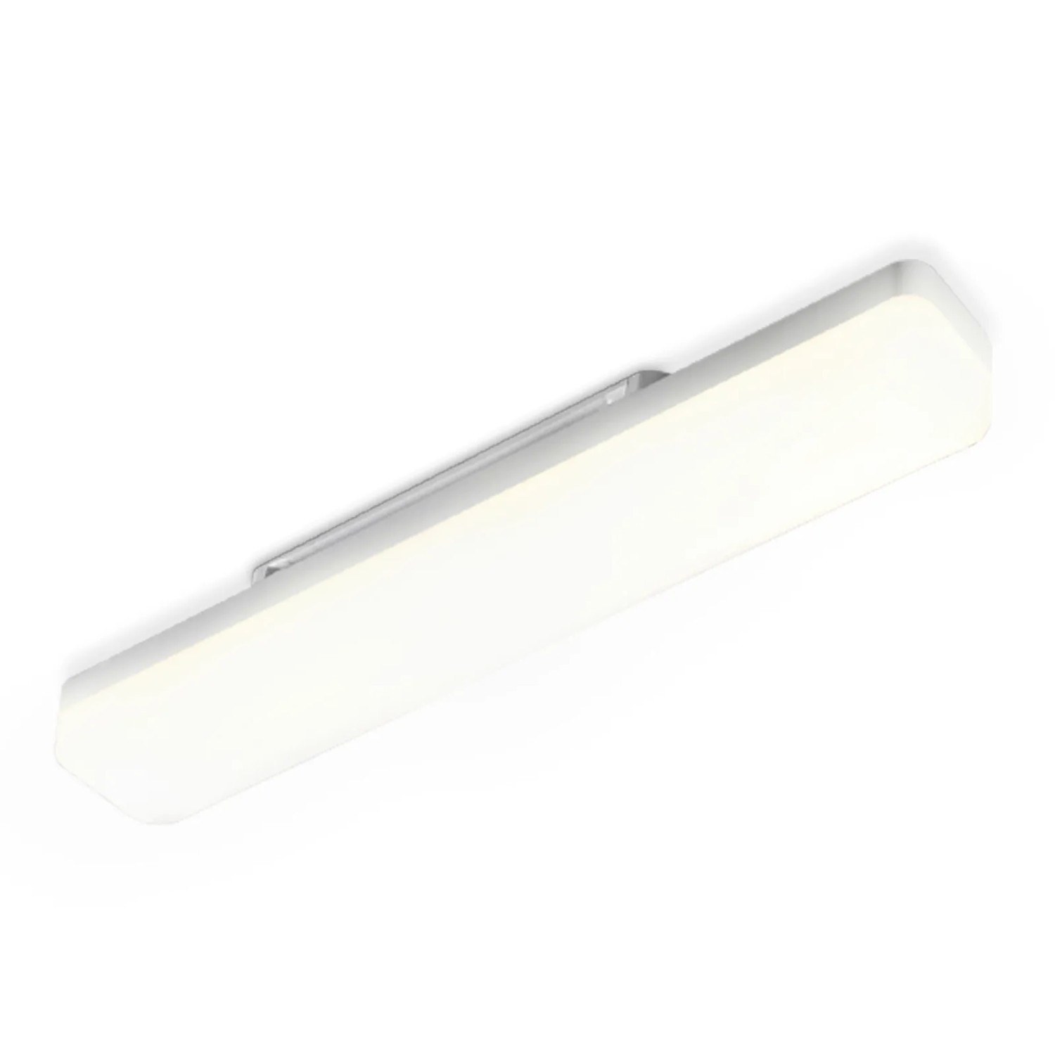NETTLIFE LED Deckenleuchte aus Kunststoff L60cm Weiß