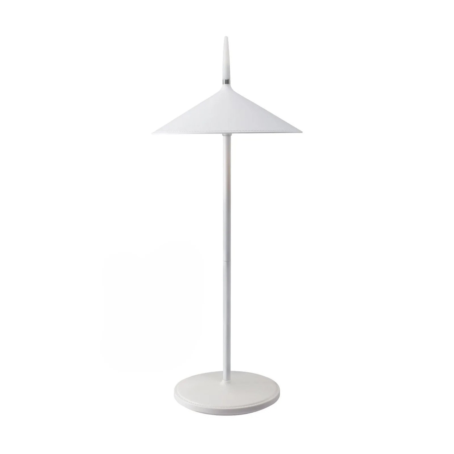 NETTLIFE LED Tischlampe aus Kunststoff L38cm Weiß Modell T10122CT40XB