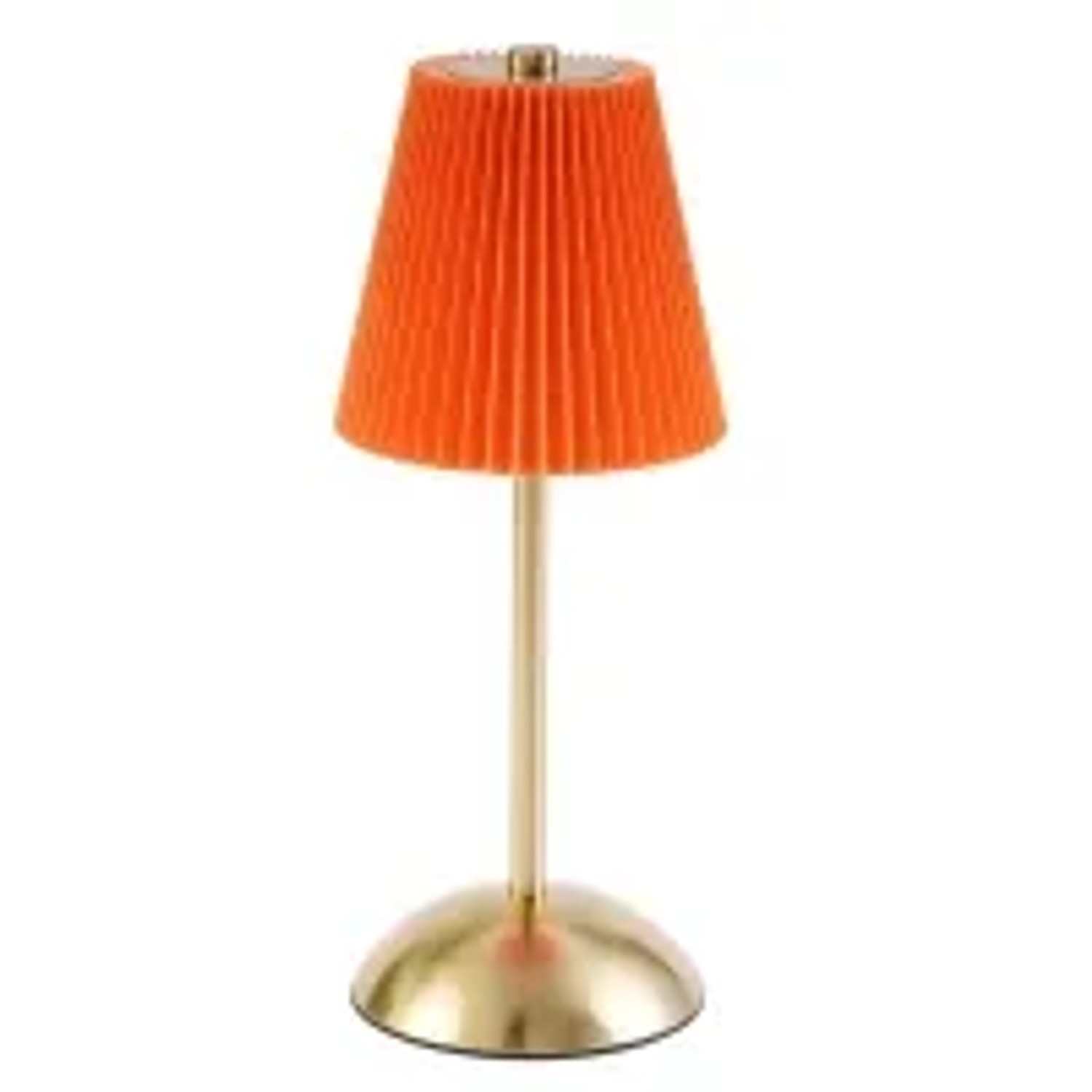 NETTLIFE Tischlampe aus Textil L30cm Braun