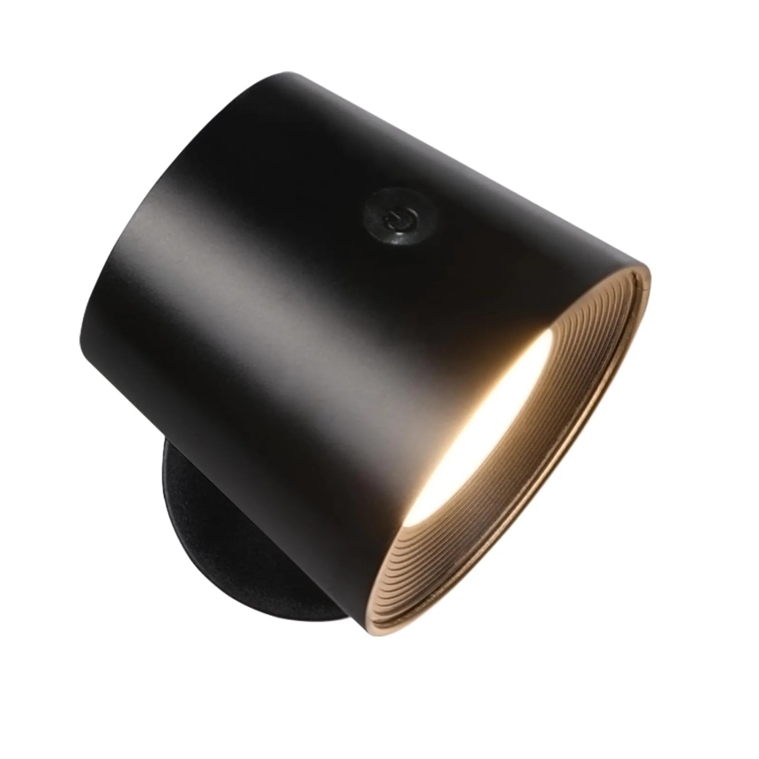 NETTLIFE LED Wandleuchte aus Kunststoff L11cm Schwarz