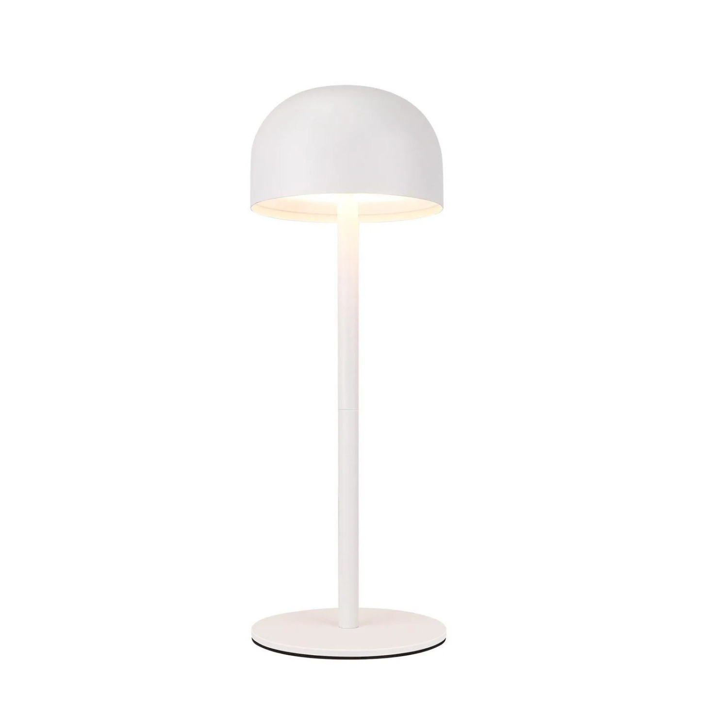 NETTLIFE LED Tischlampe aus Metall L25cm Weiß 3000/4000/6500K Mit USB Modell T30222C325XB