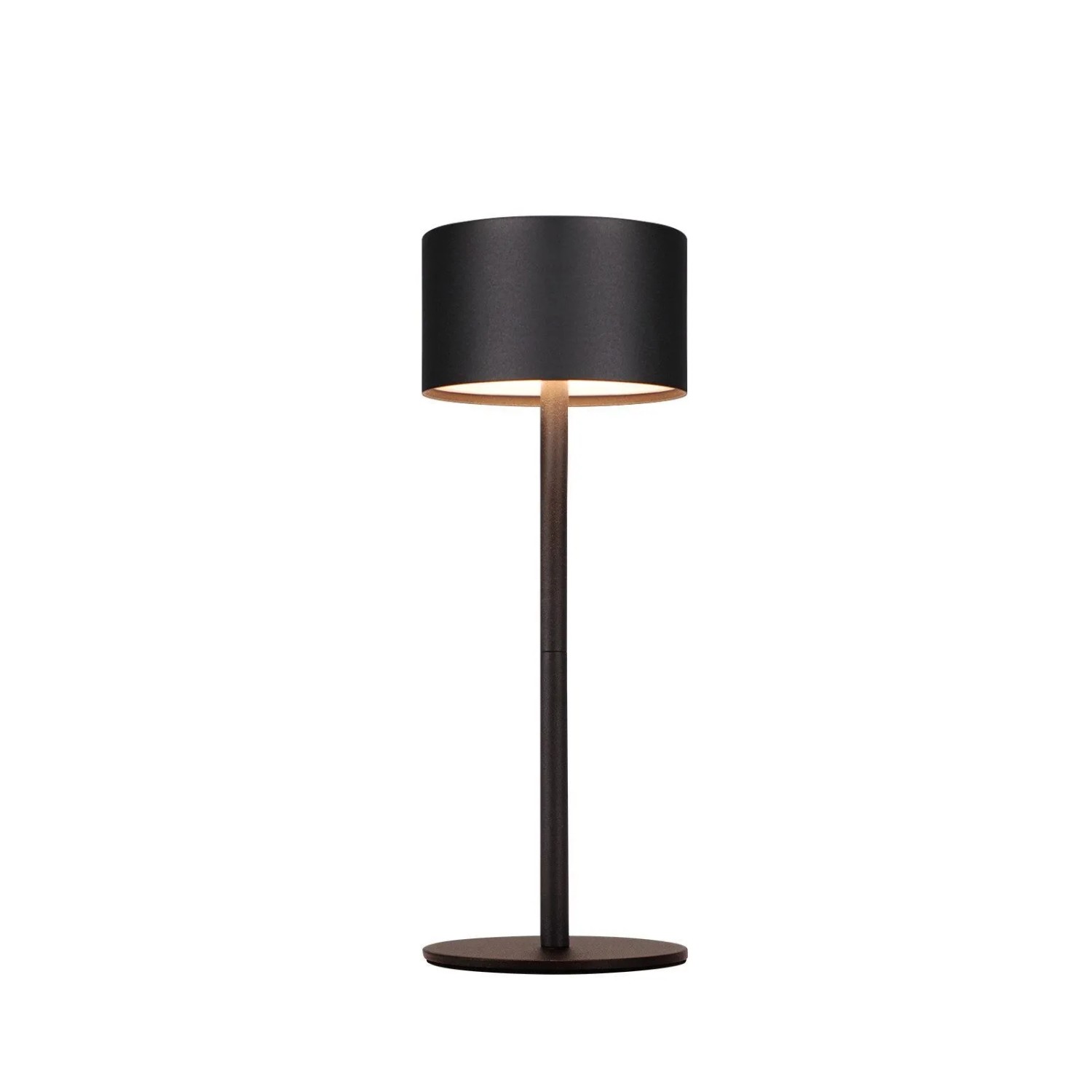 NETTLIFE LED Tischlampe aus Metall L25cm Schwarz 3000/4000/6500K Mit USB Modell T20122C325XH