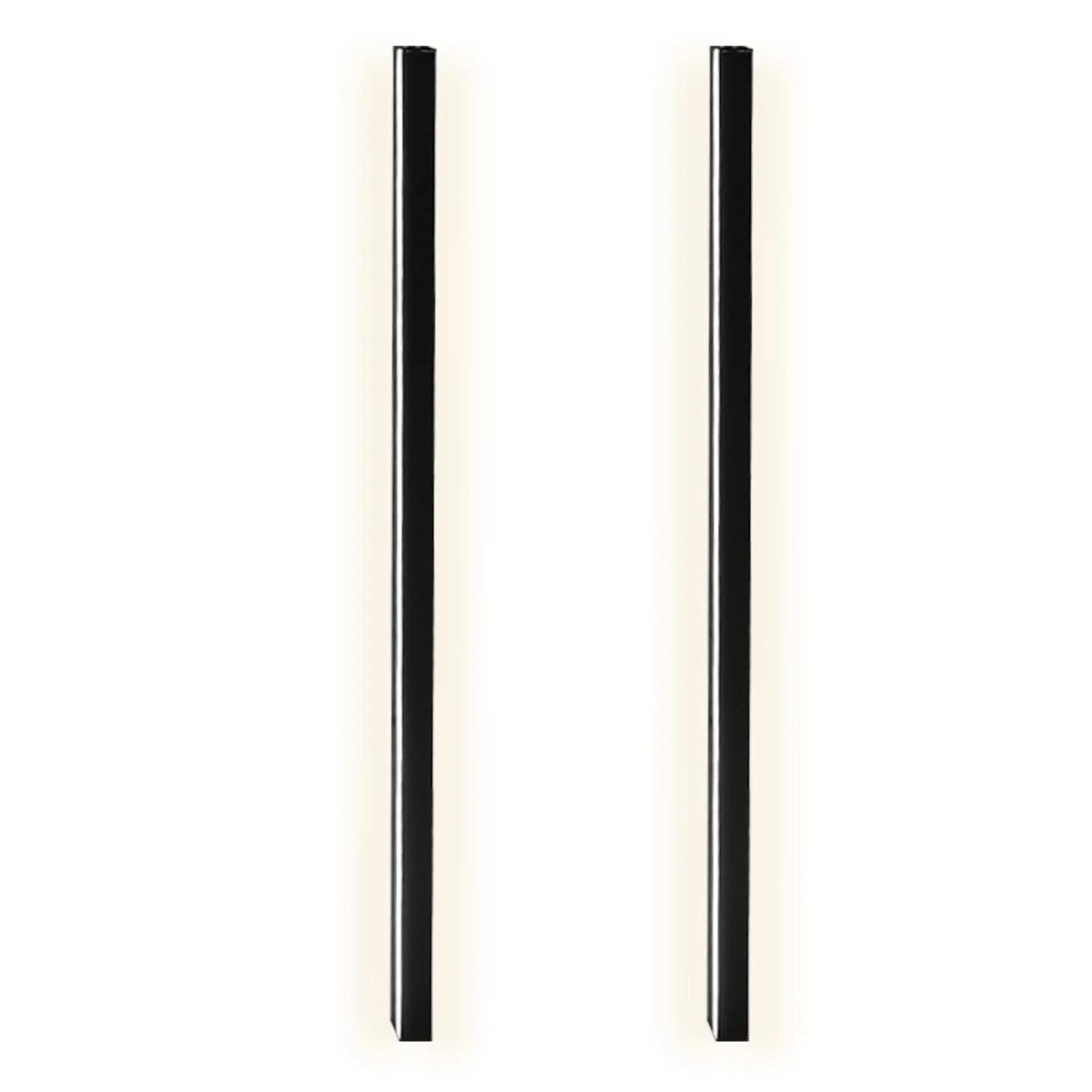 NETTLIFE LED Deckenleuchte aus Metall L100cm Schwarz 6500K Modell W1G200DML0ZH