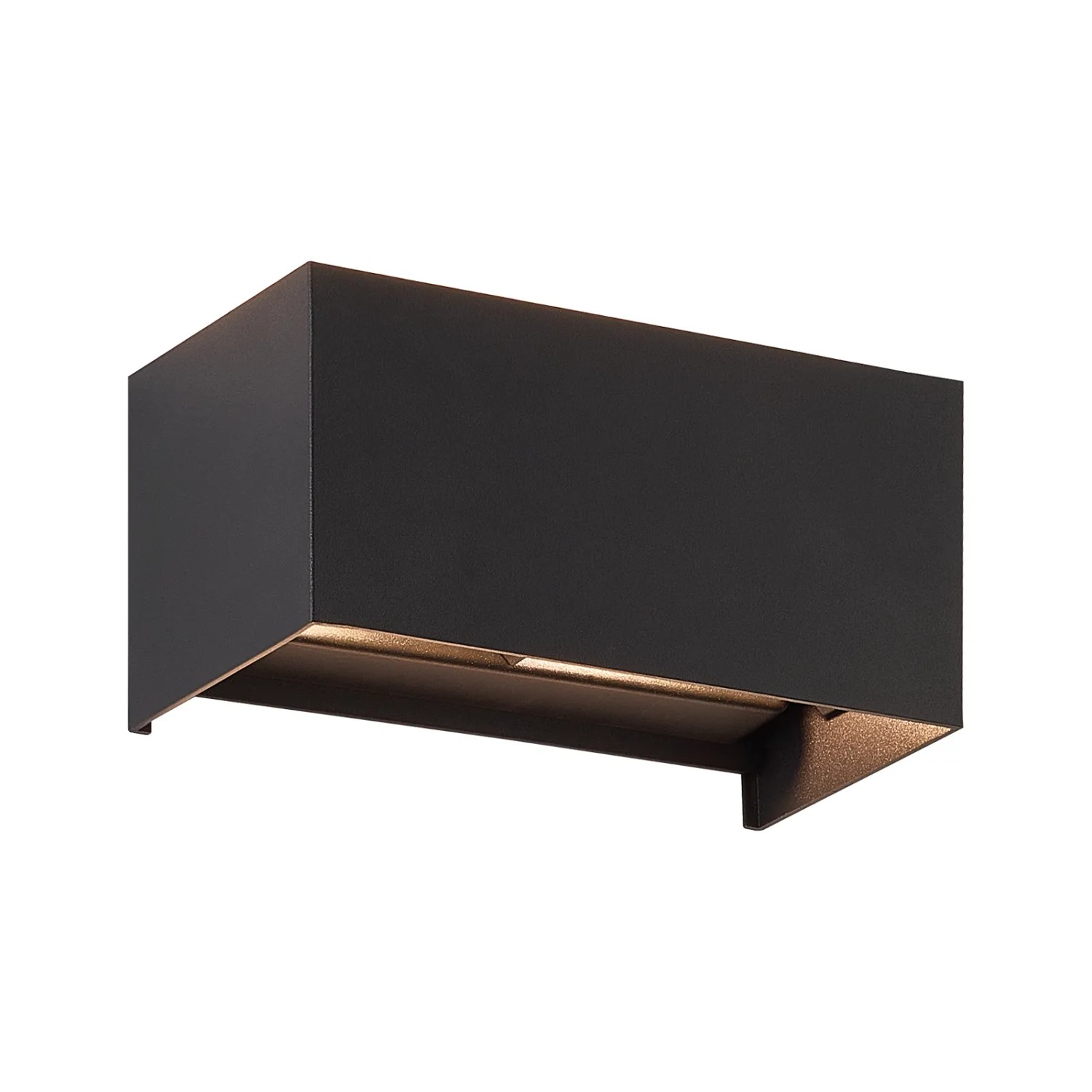 NETTLIFE LED Deckenleuchte aus Metall L20cm Schwarz Modell BD 2G9H 1ER
