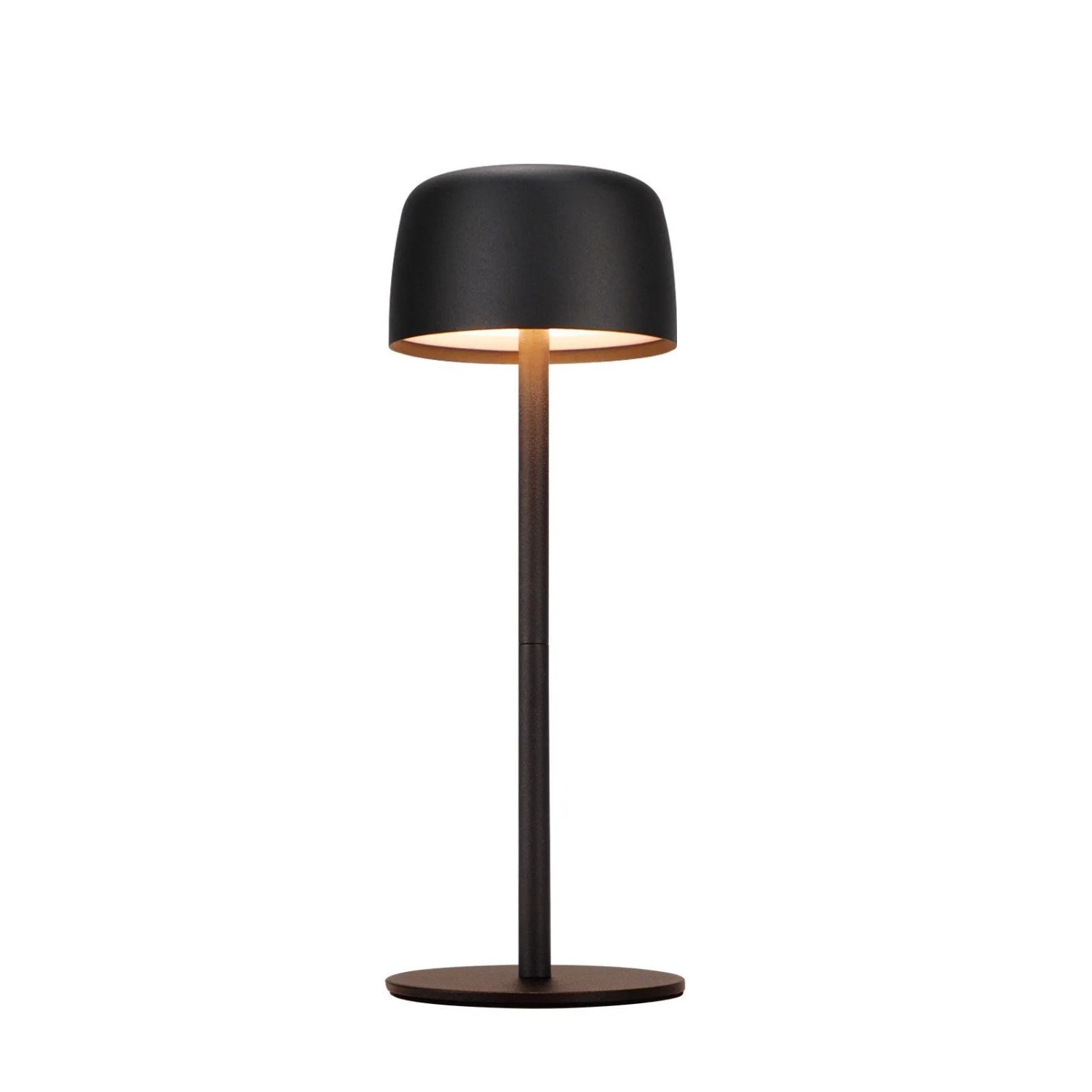 NETTLIFE LED Tischlampe aus Metall L25cm Schwarz 3000/4000/6500K Touch Modell T10122C325XH