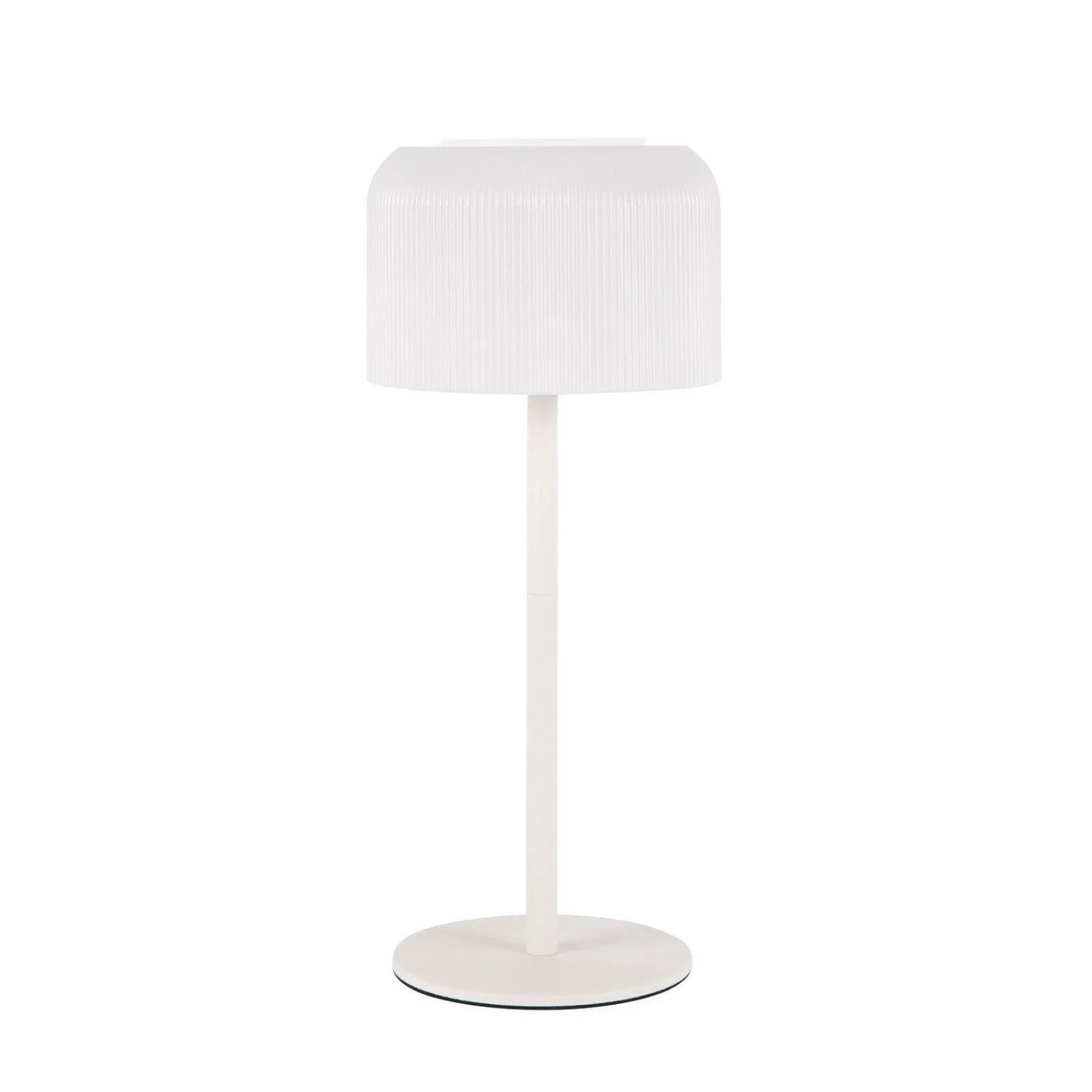 NETTLIFE LED Tischlampe aus Metall L31cm Weiß