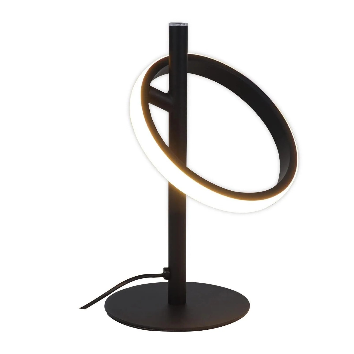 NETTLIFE LED Tischlampe aus Metall L26cm Weiß 13W
