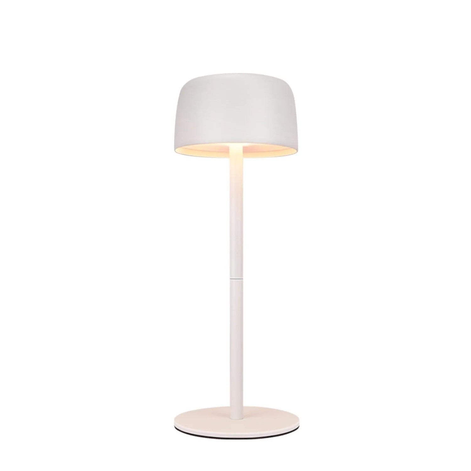 NETTLIFE LED Tischlampe aus Metall L25cm Weiß 3000/4000/6500K Touch Modell T10222C325XB