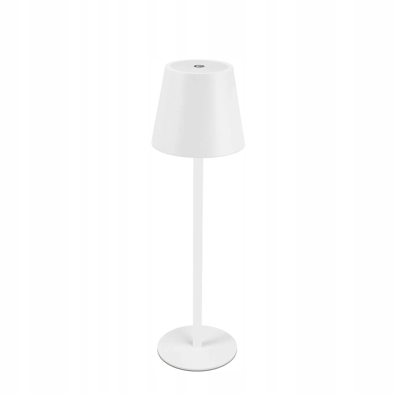 NETTLIFE LED Tischlampe aus Metall L38cm Weiß