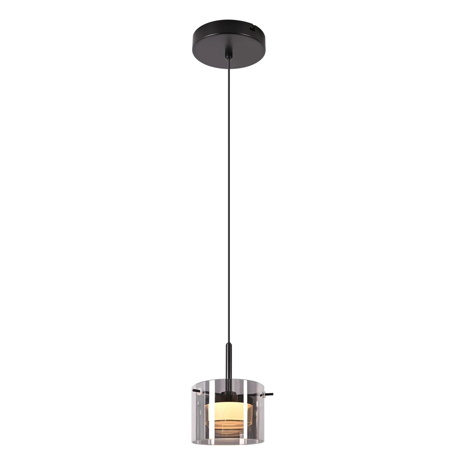 NETTLIFE LED Pendelleuchte aus L160cm Schwarz