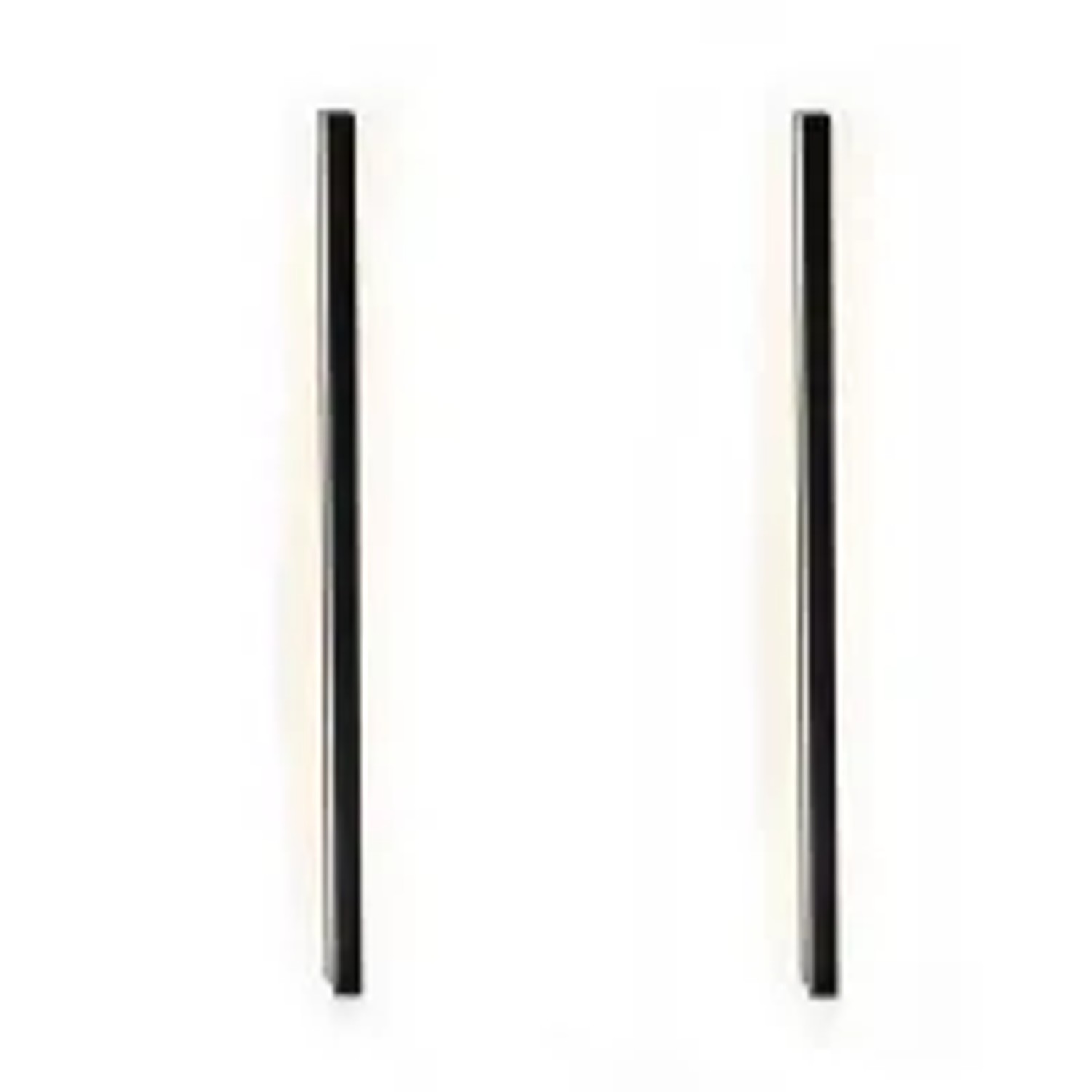 NETTLIFE LED Deckenleuchte aus Metall L100cm Schwarz 3000K