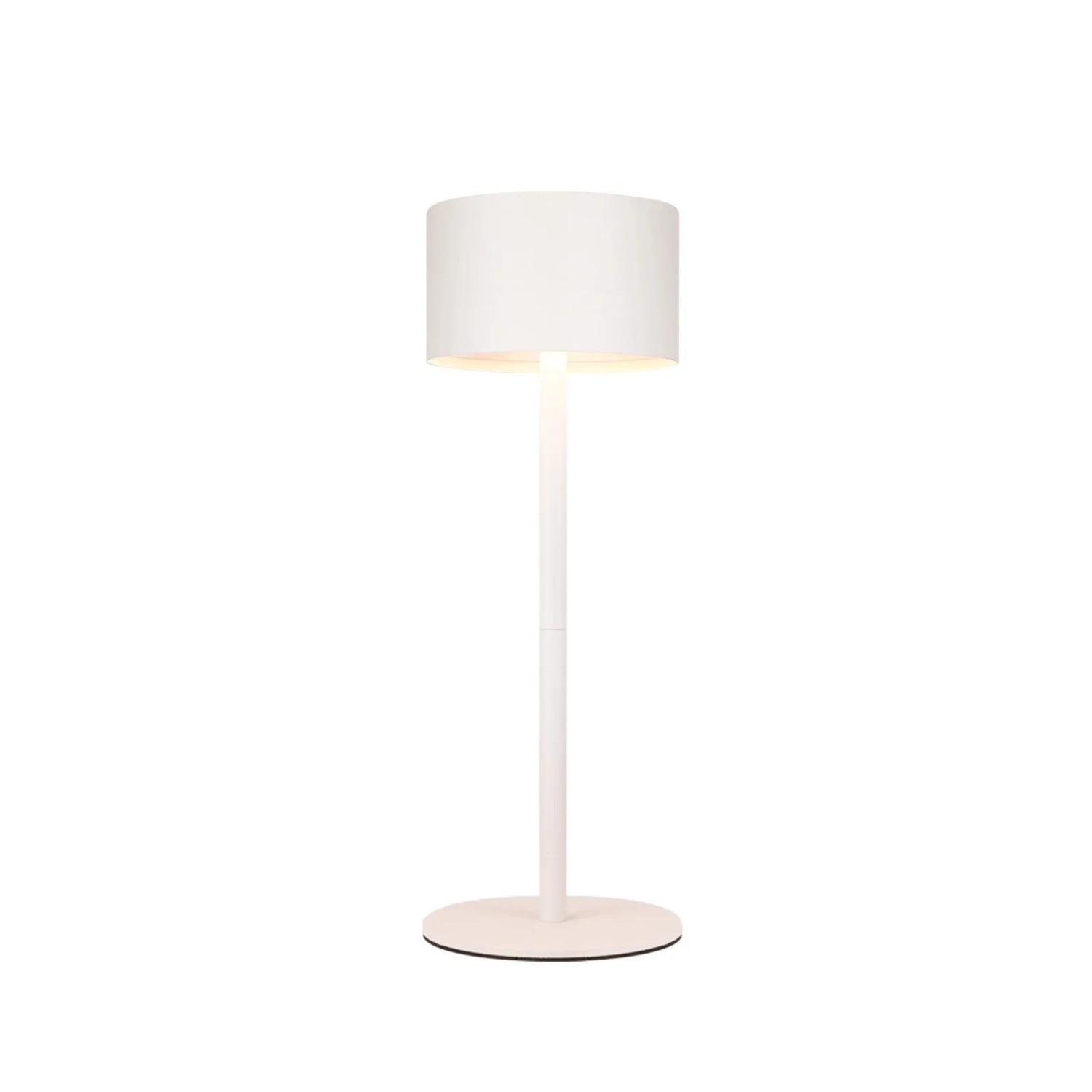 NETTLIFE LED Tischlampe aus Metall L25cm Weiß 3000/4000/6500K Mit USB Modell T20122C325XB