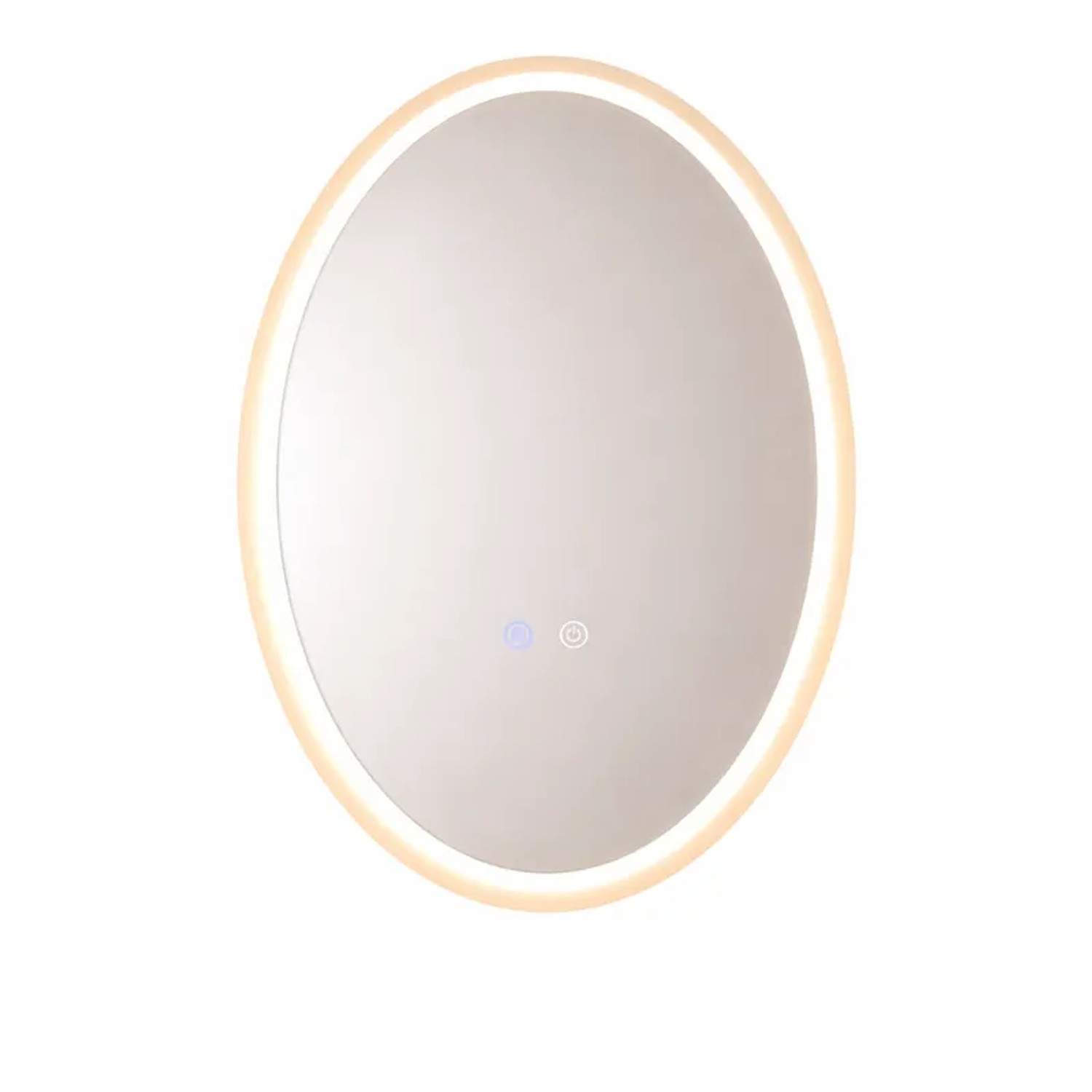 NETTLIFE LED Kosmetikspiegel aus L50cm Weiß 3000 6500K B3cm H70cm Modell W20100C370YI