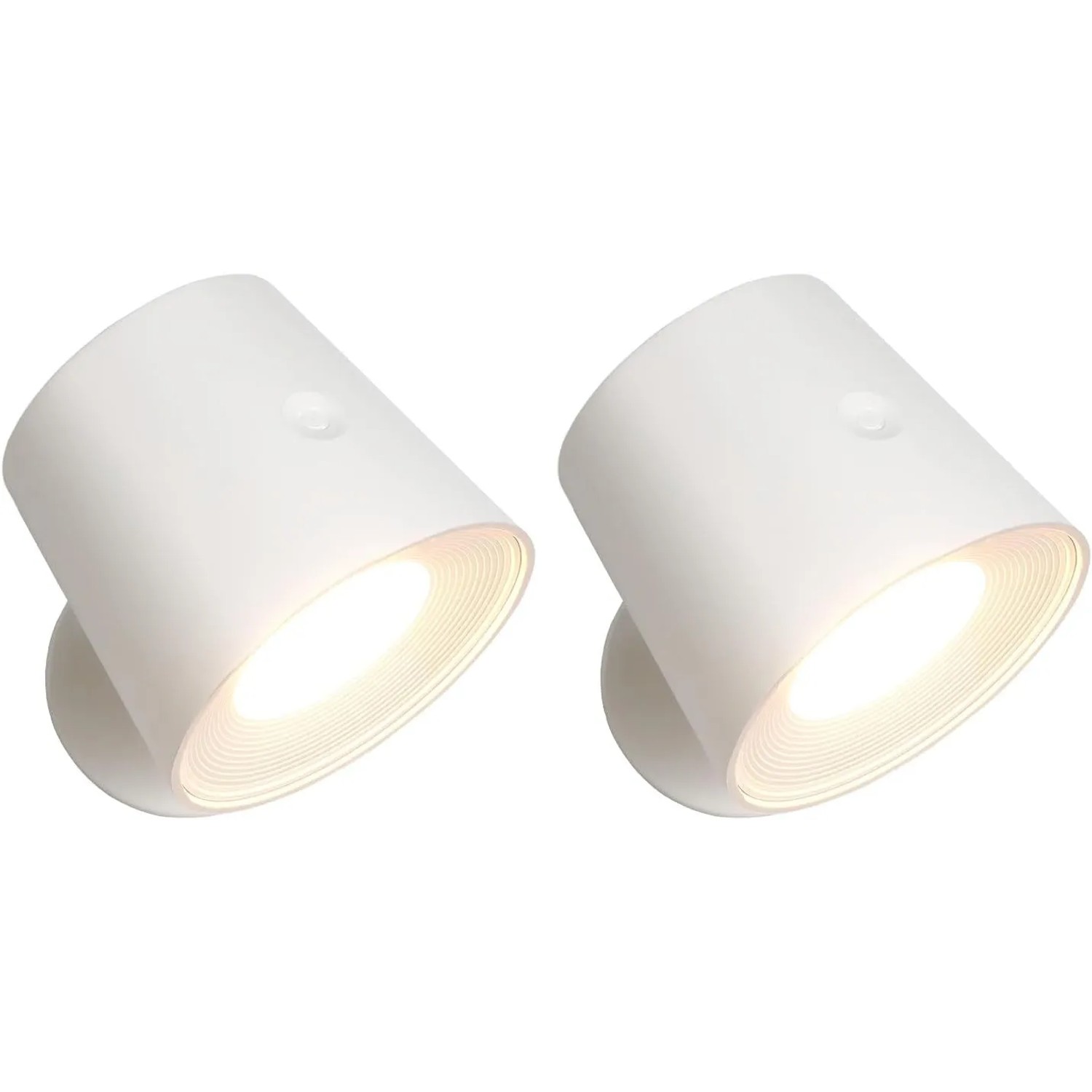 NETTLIFE LED Wandleuchte aus Kunststoff L15cm Weiß