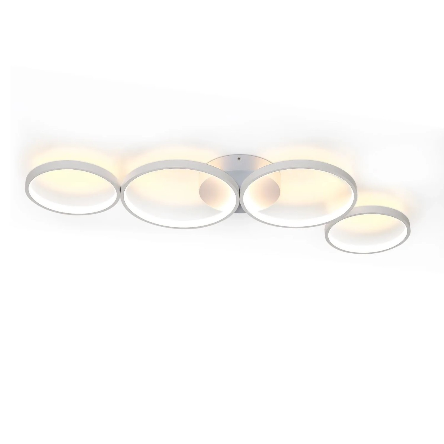 NETTLIFE LED Deckenleuchte aus Metall L100cm Weiß