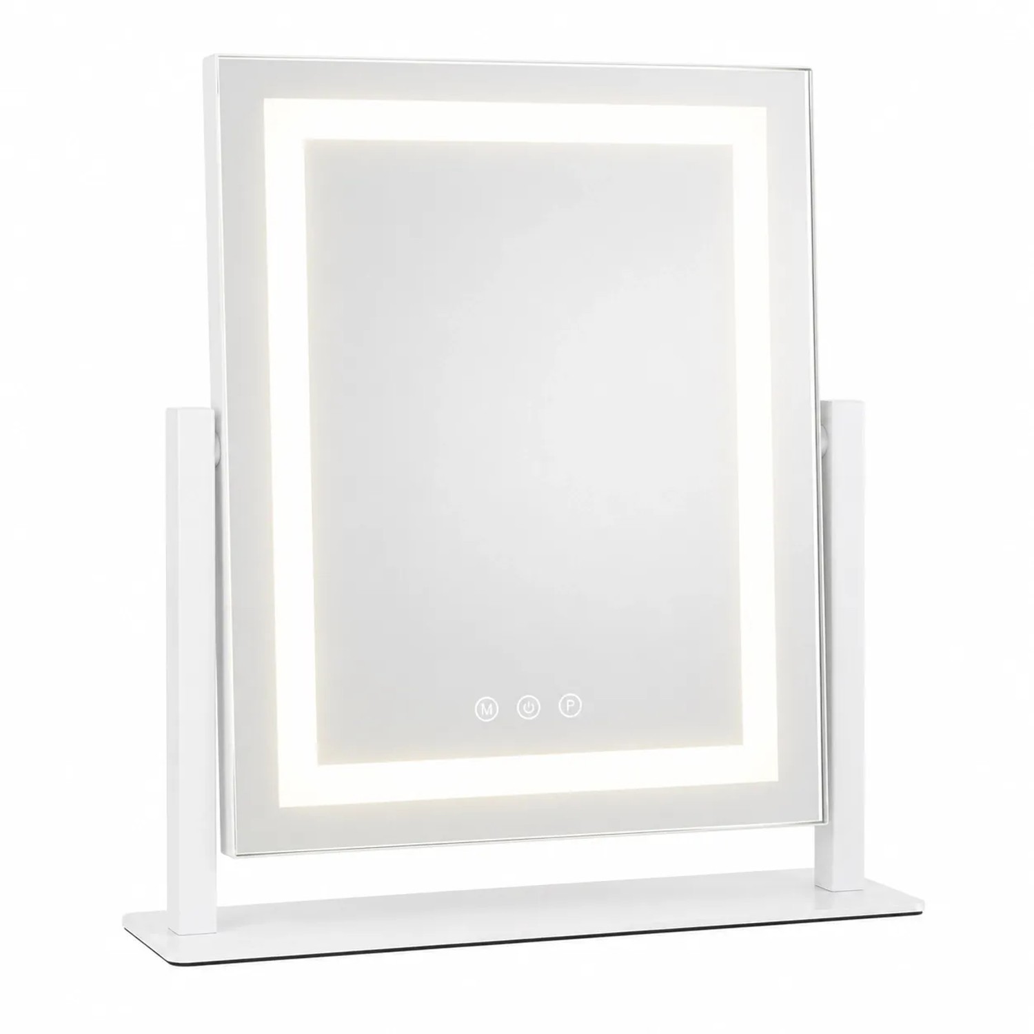 NETTLIFE LED Kosmetikspiegel aus L30cm Weiß