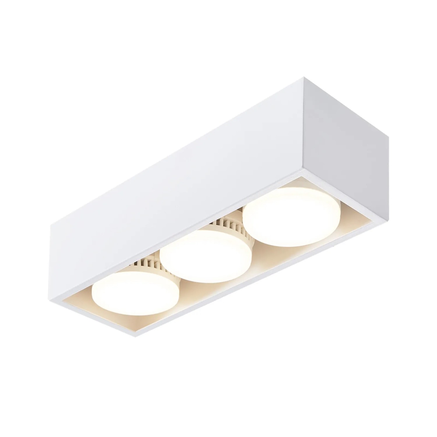 NETTLIFE LED Deckenstrahler aus Metall L30cm Weiß