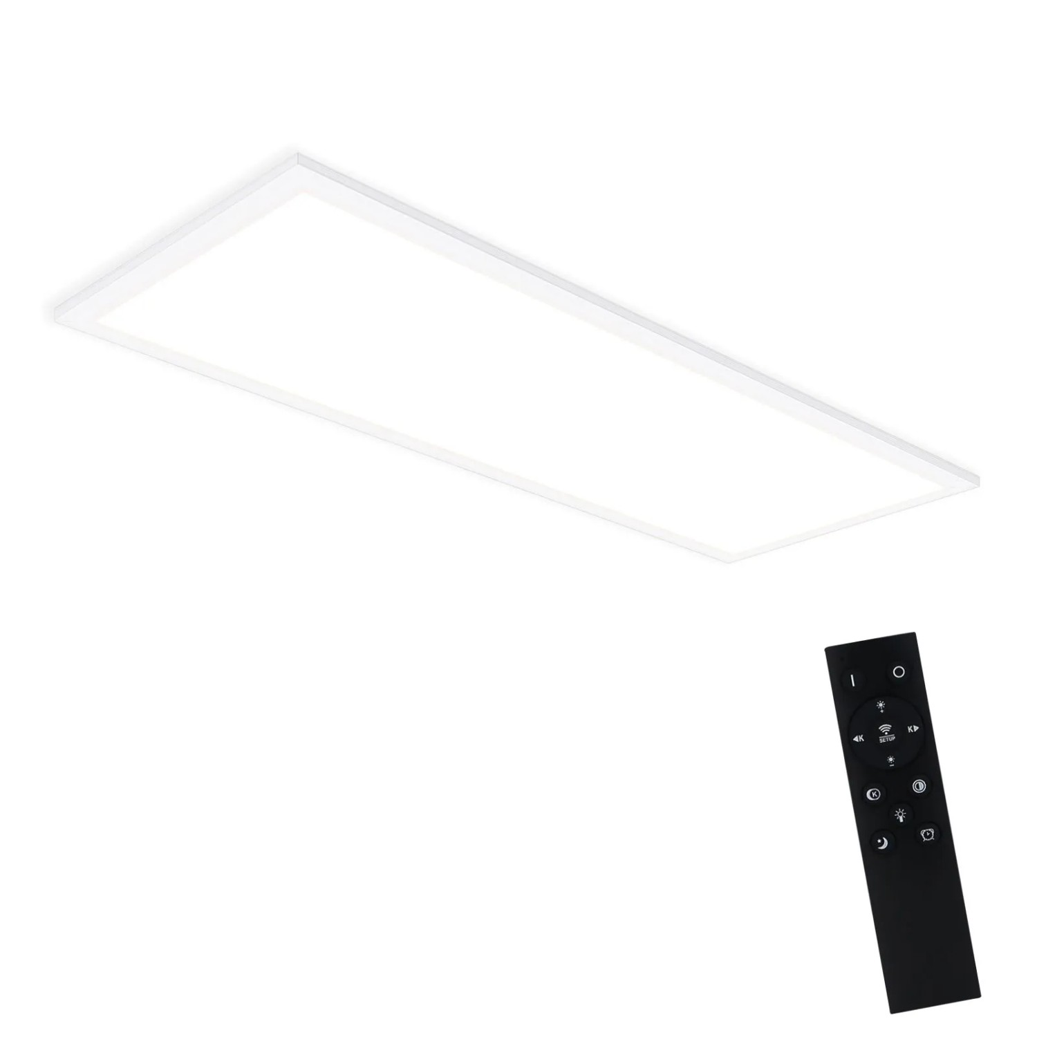 NETTLIFE Deckenleuchte aus Aluminium L80cm Schwarz