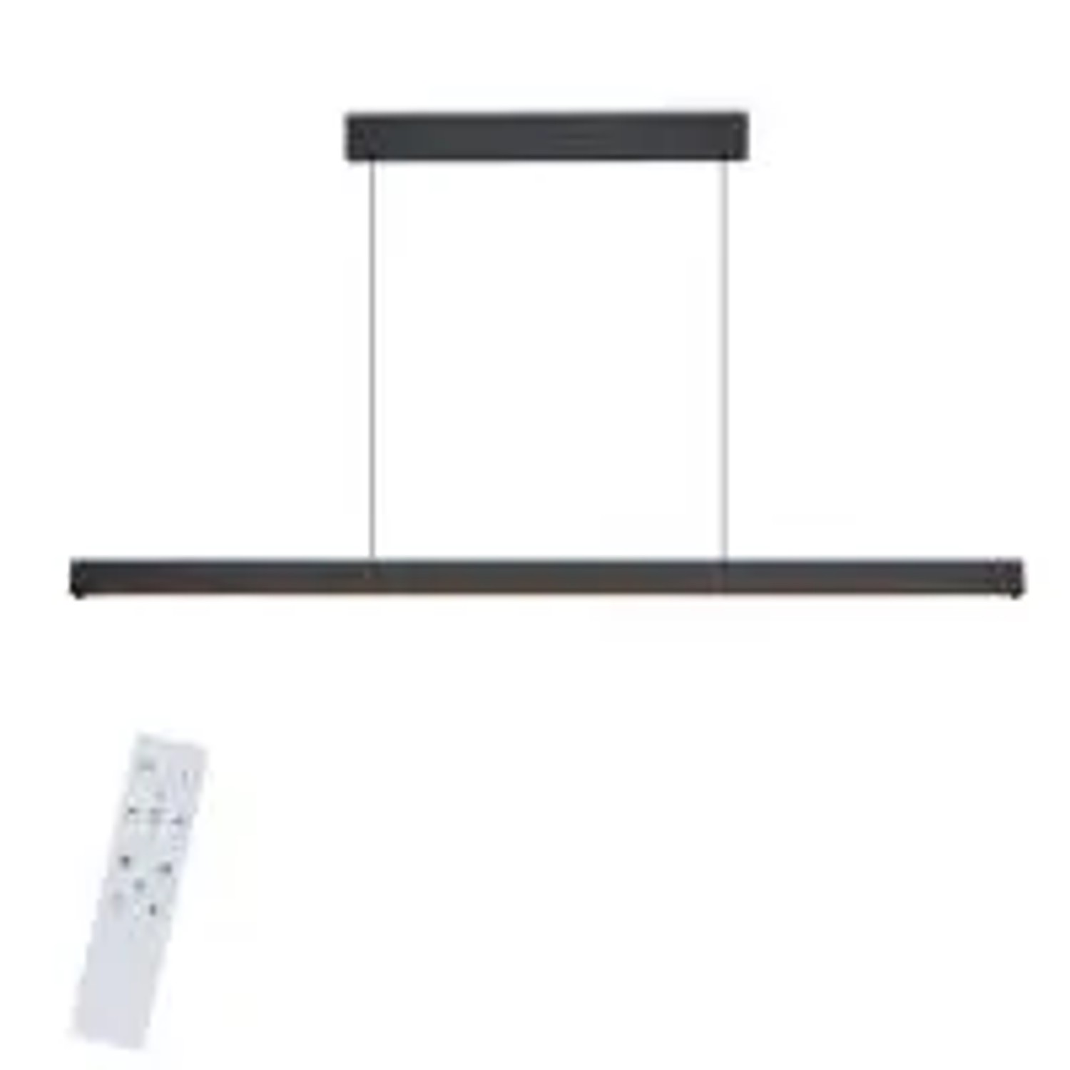 NETTLIFE LED Pendelleuchte aus Metall L149cm Schwarz
