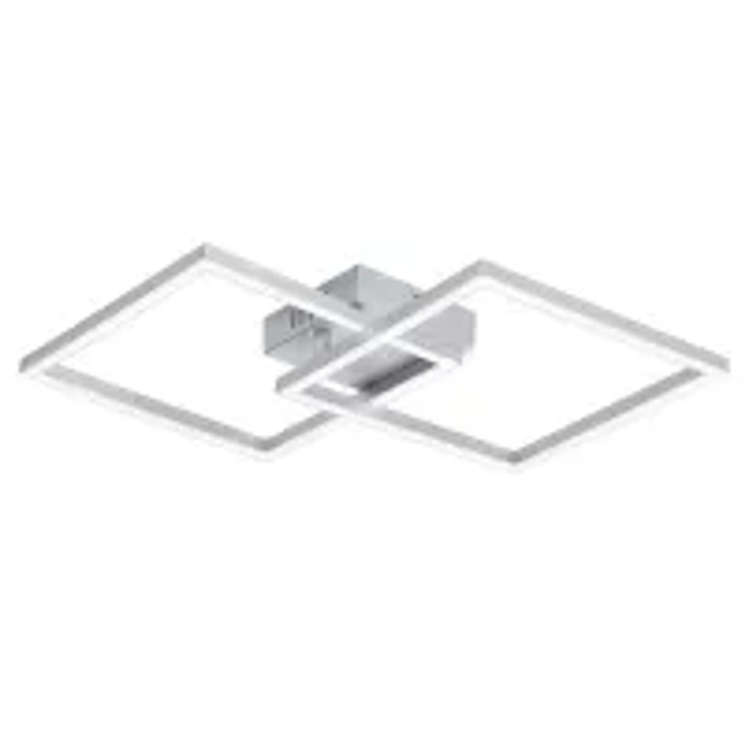 NETTLIFE LED Pendelleuchte aus Kunststoff L40cm Silber
