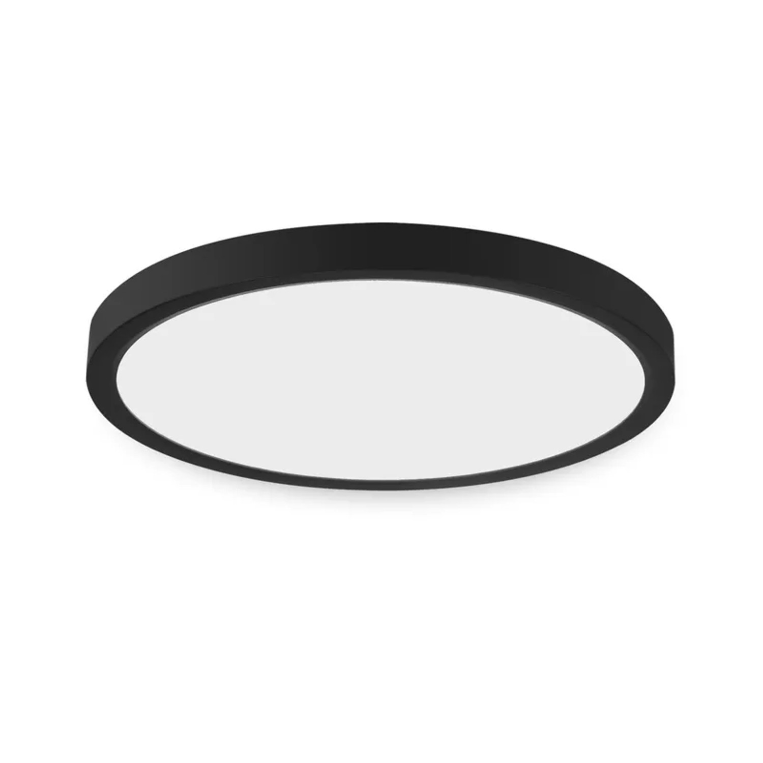 NETTLIFE LED Deckenleuchte aus Kunststoff L23cm Schwarz 4000K 150W