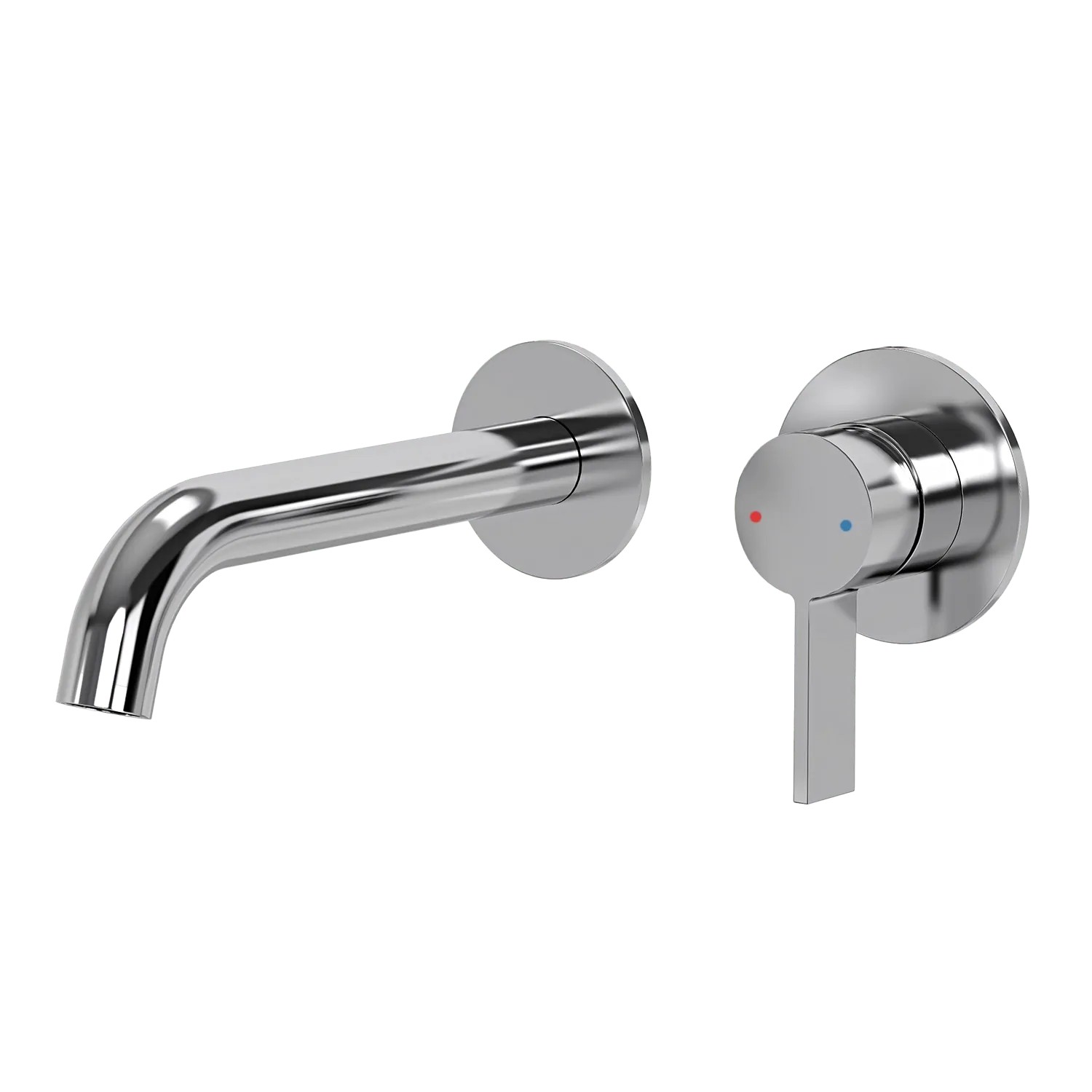 LOMAZOO Waschtischarmatur Kepler, Edelstahl, Chrom