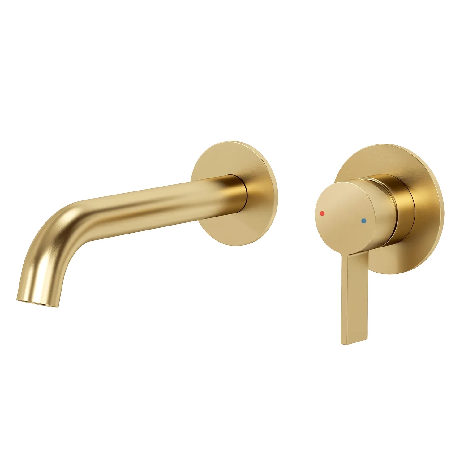 LOMAZOO Waschtischarmatur Velar, Edelstahl, Gold