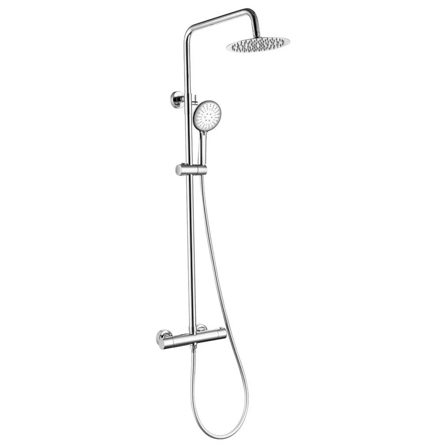 LOMAZOO Regendusche Ariel, Edelstahl, Chrom