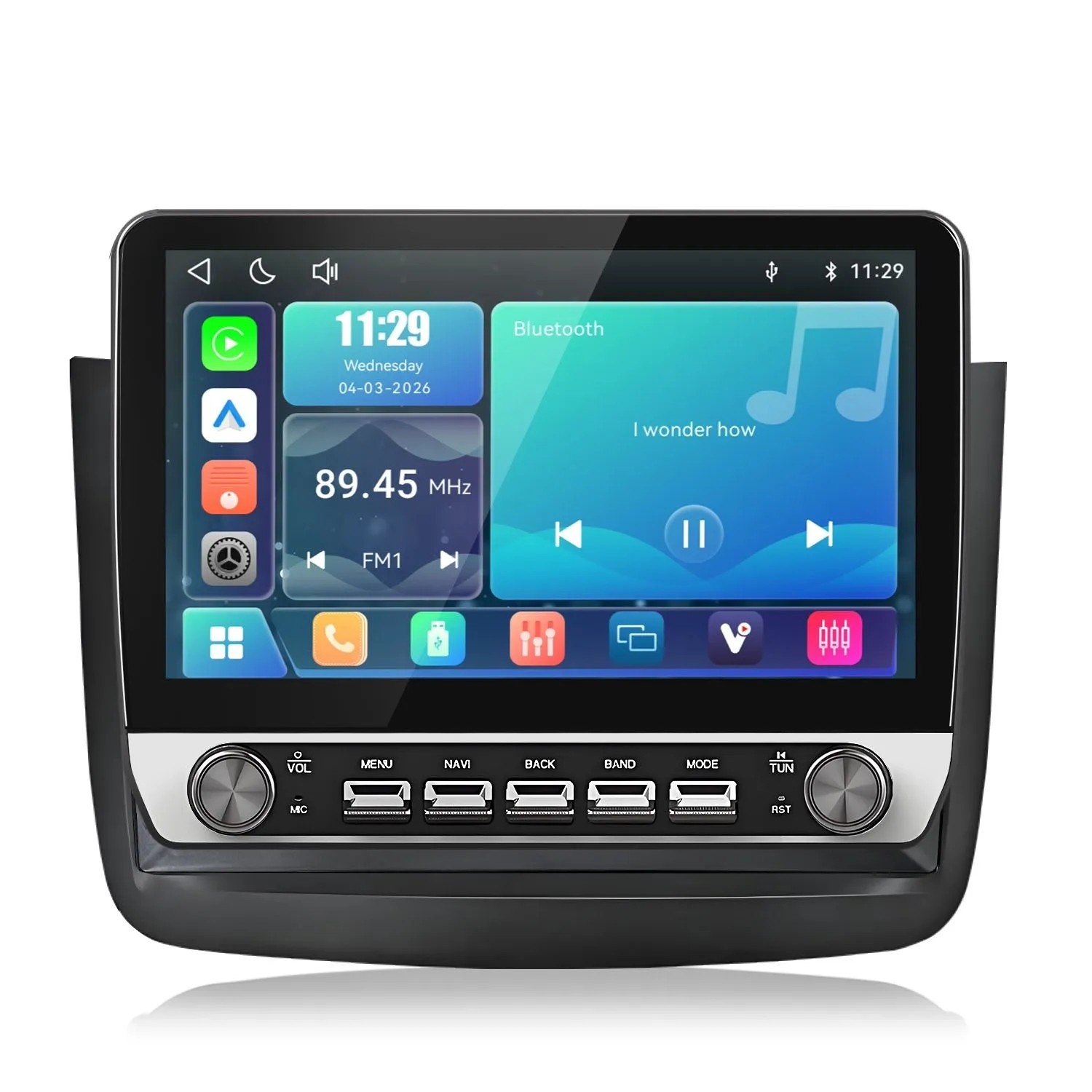 Junsun Autoradio Für Benz Viano Vito W639 2010-2015 Linux Mit Drehknopf
