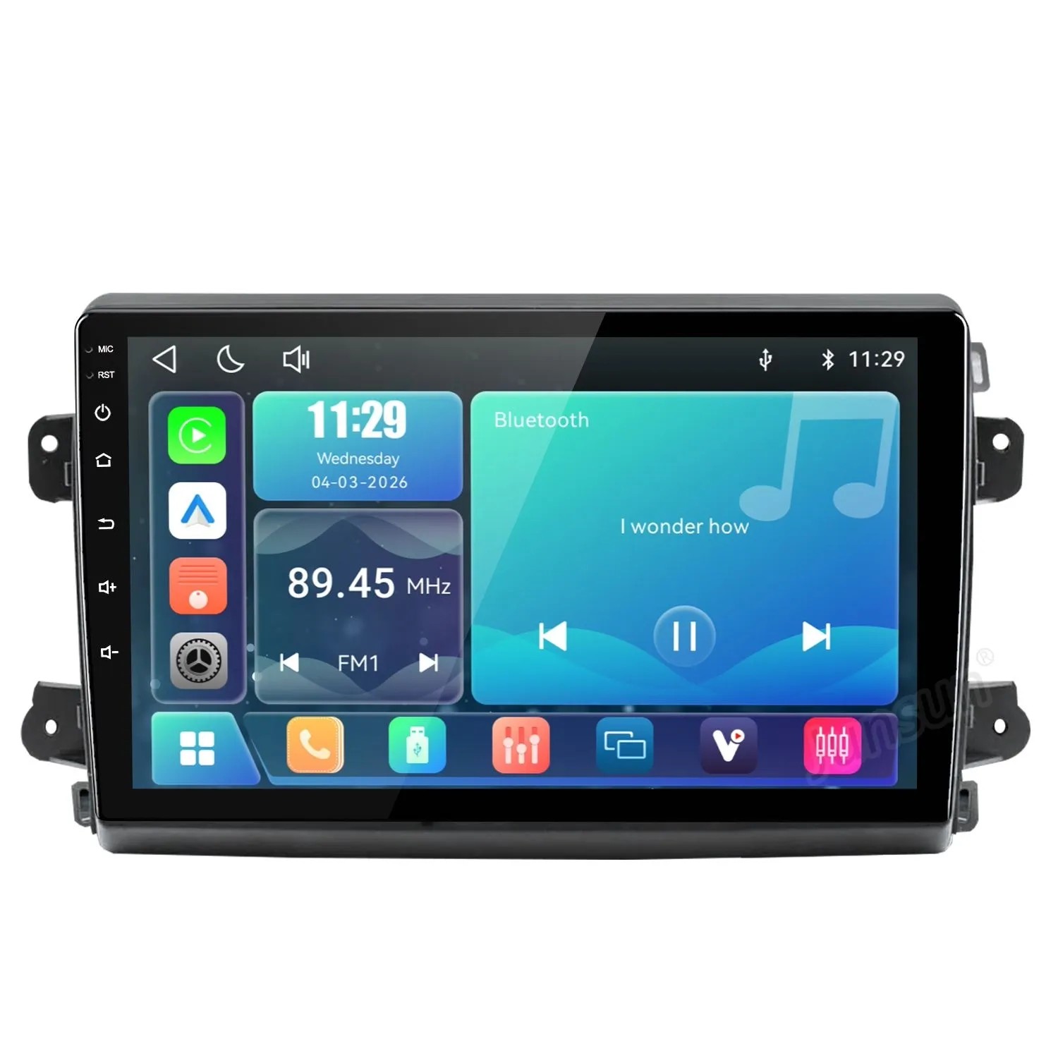 Junsun Autoradio Für Fiat Ducato Peugeot Boxer Opel Movano 2021-2024 Linux